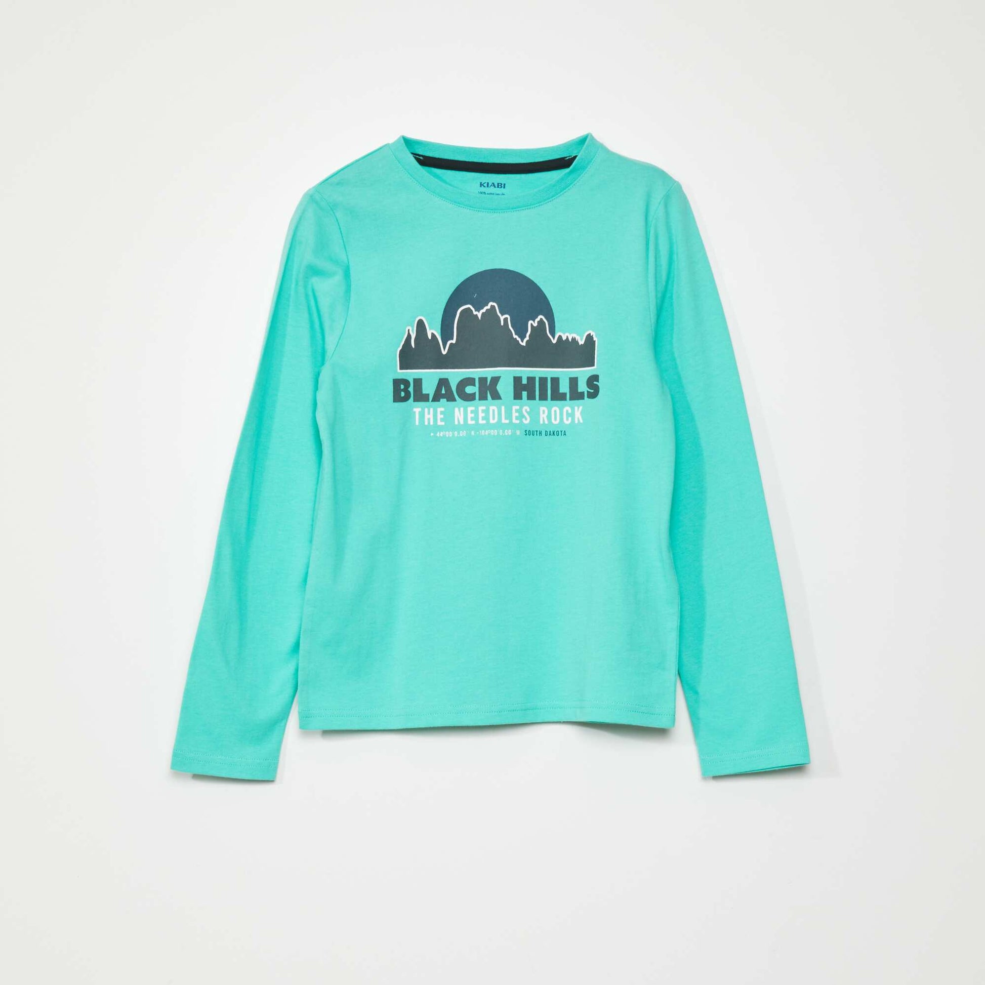T-shirt manches longues Vert