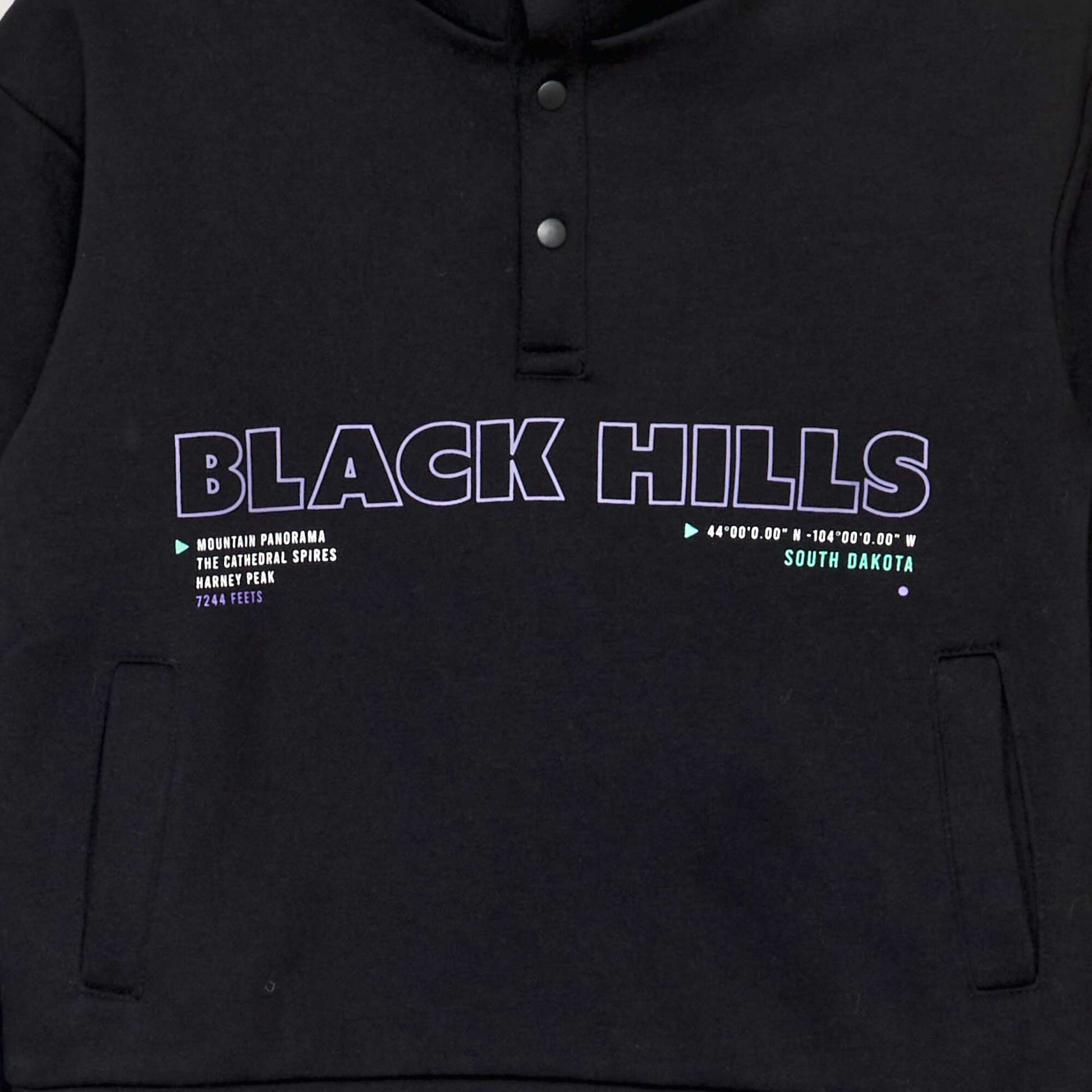 Sweat col camionneur Noir