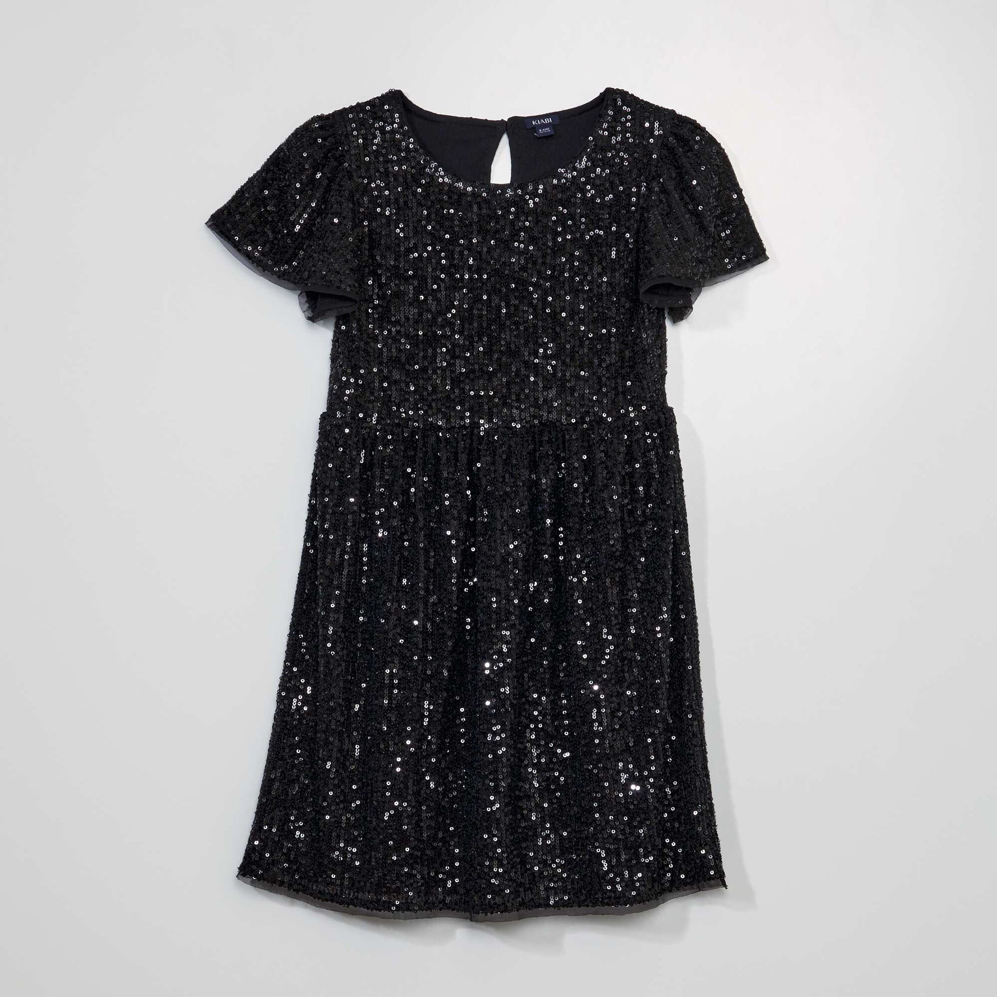 Robe sequins noir