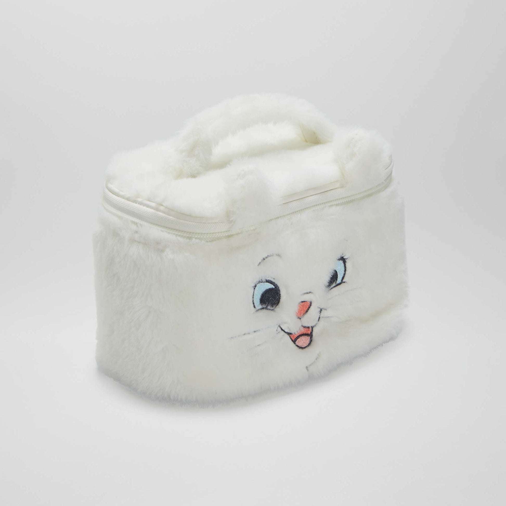 Vanity en fausse fourrure 'Marie des Aristochats' Blanc