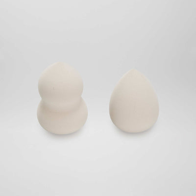 Lot de 2 ponges maquillage Beige