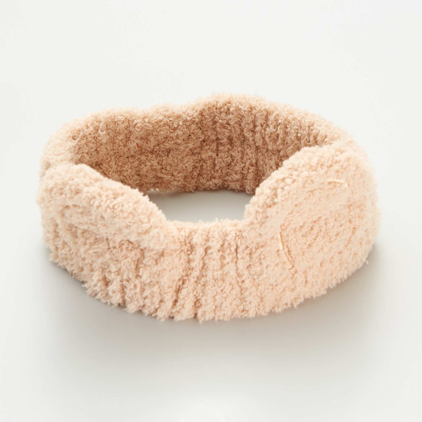 Bandeau en sherpa Beige