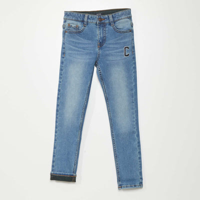 Pantalon en denim Bleu