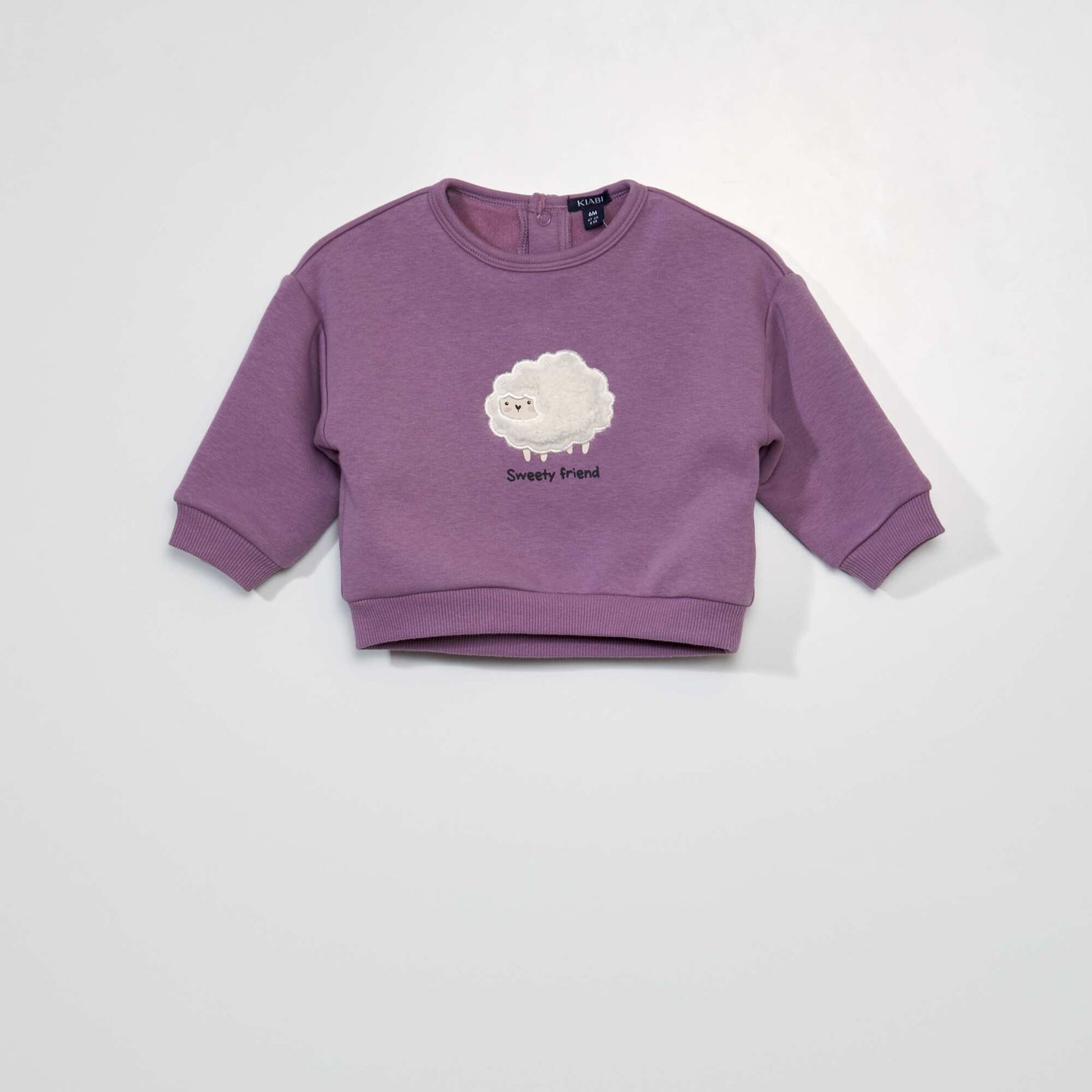 Sweat en molleton - Toujours + de douceur Violet