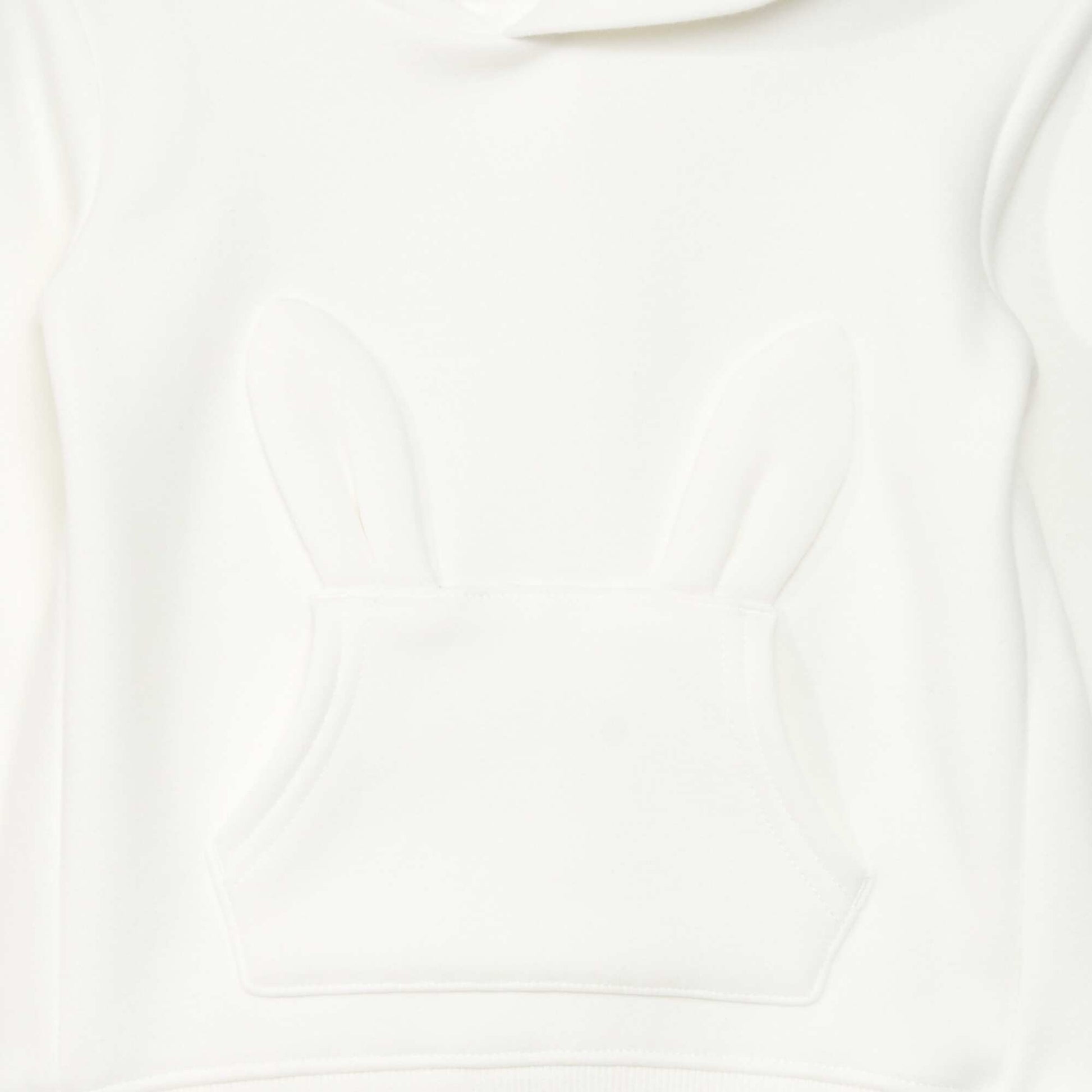 Sweat en molleton avec poche fantaisie - Toujours + de chaleur blanc