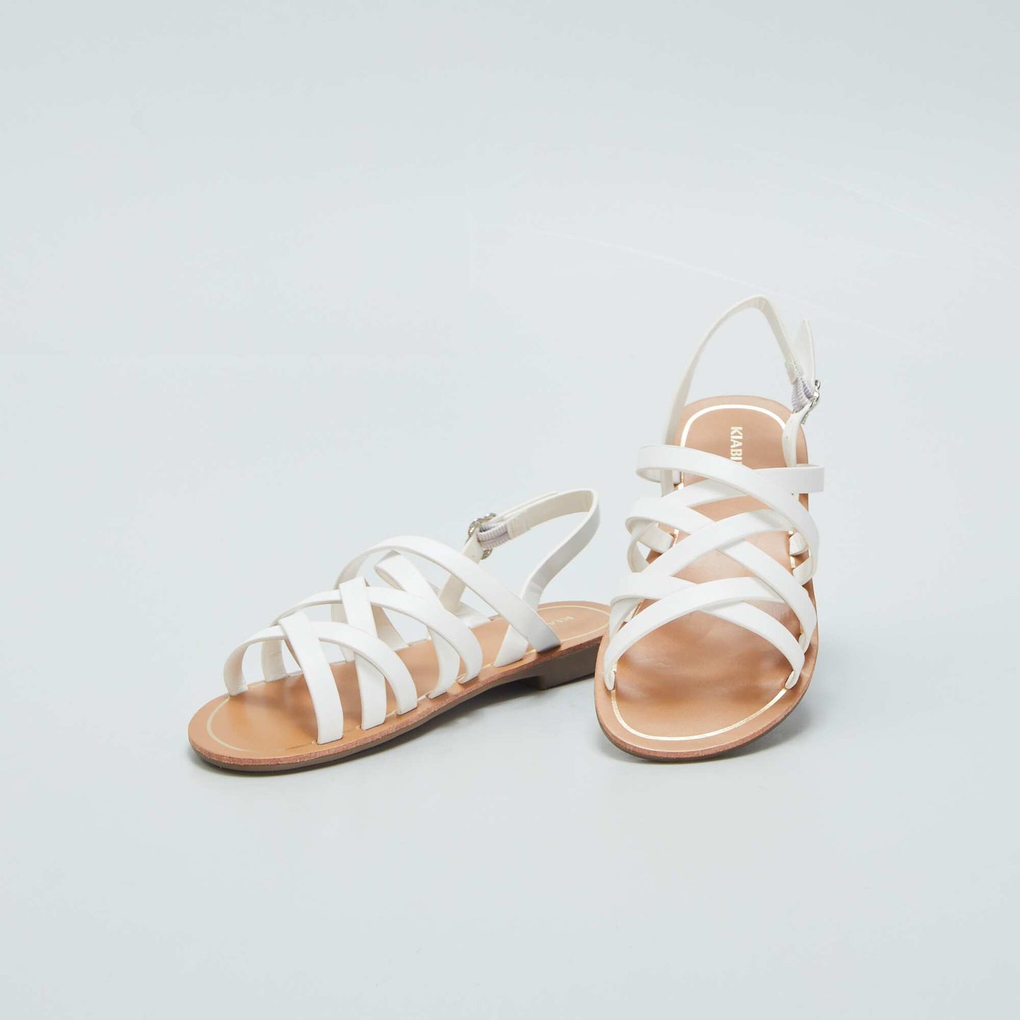 Sandales brides BLANC