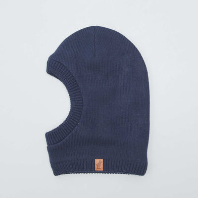 Cagoule en maille Bleu