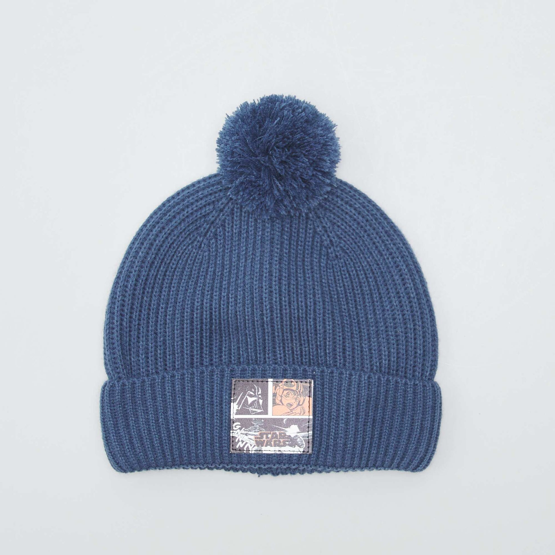 Ensemble bonnet + snood 'Star Wars' - 2 pi ces Bleu