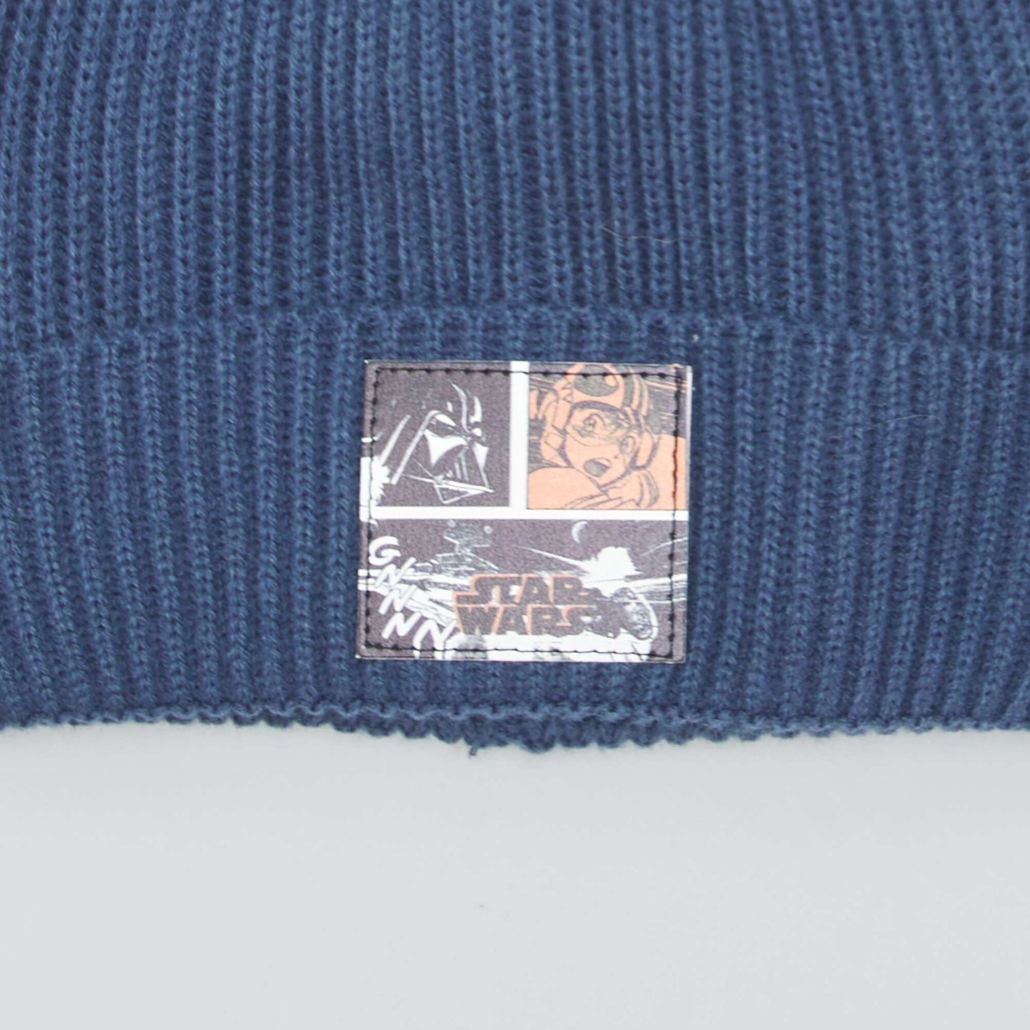 Ensemble bonnet + snood 'Star Wars' - 2 pi ces Bleu