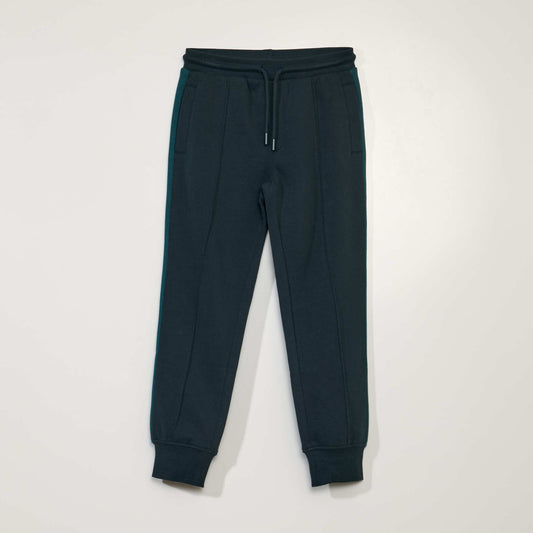 Pantalon jogging bandes Vert