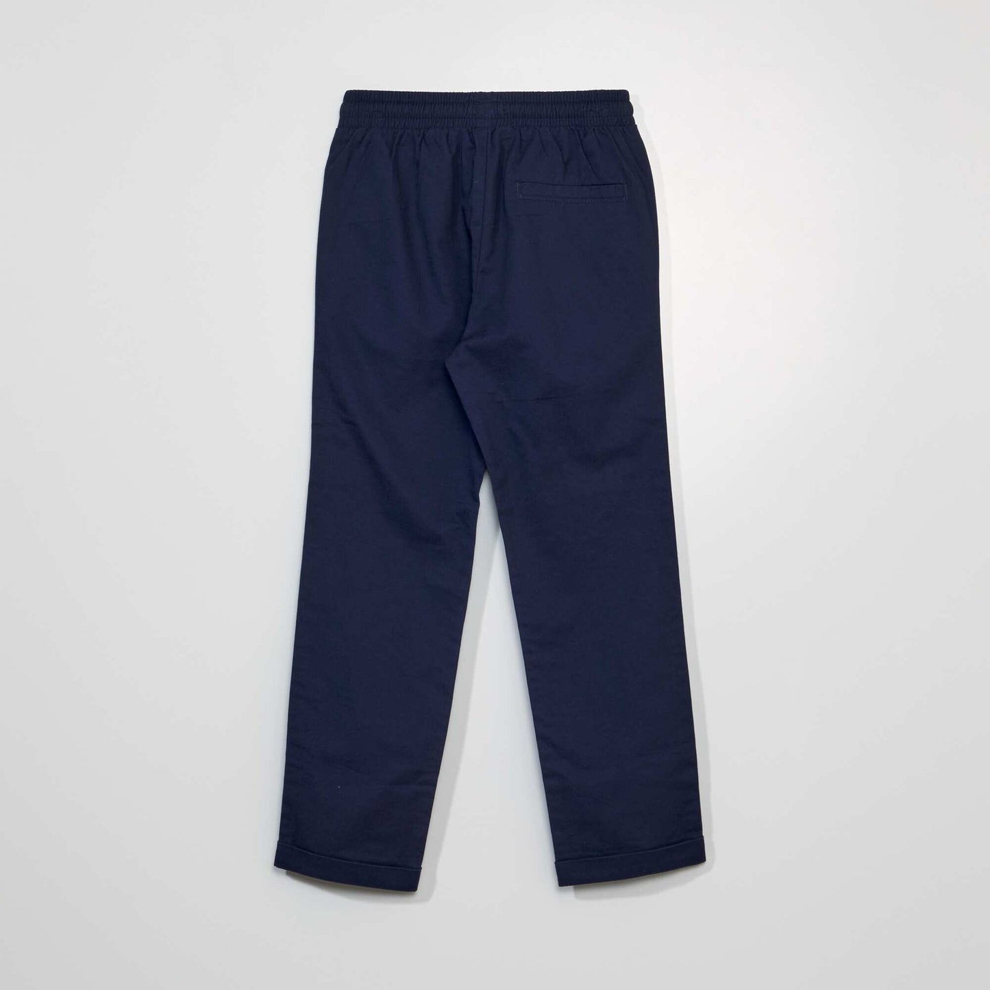 Pantalon jogger en twill Marine