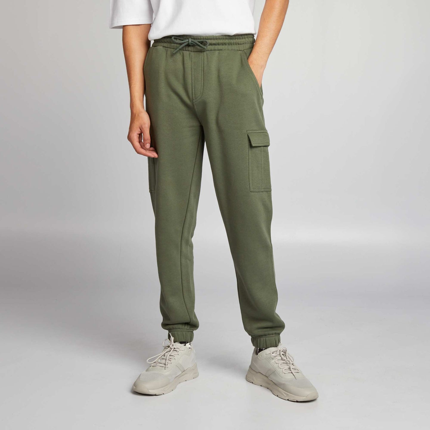 Pantalon de jogging avec poches Vert