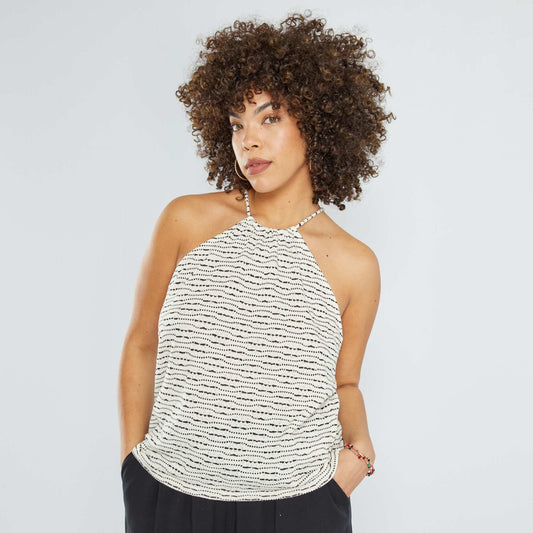 D bardeur emmanchures am ricaines Beige