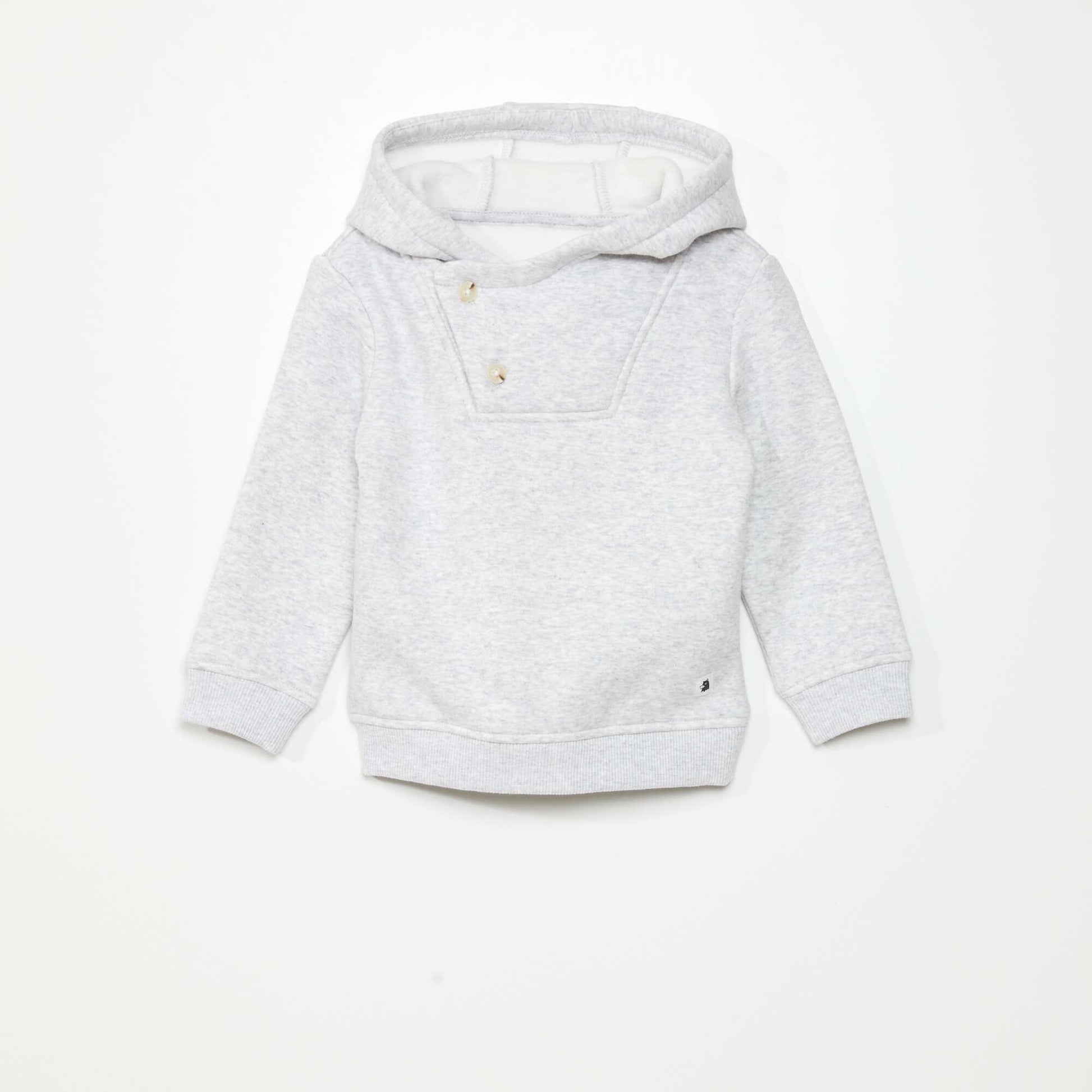 Sweat capuche - Toujours + de douceur Gris