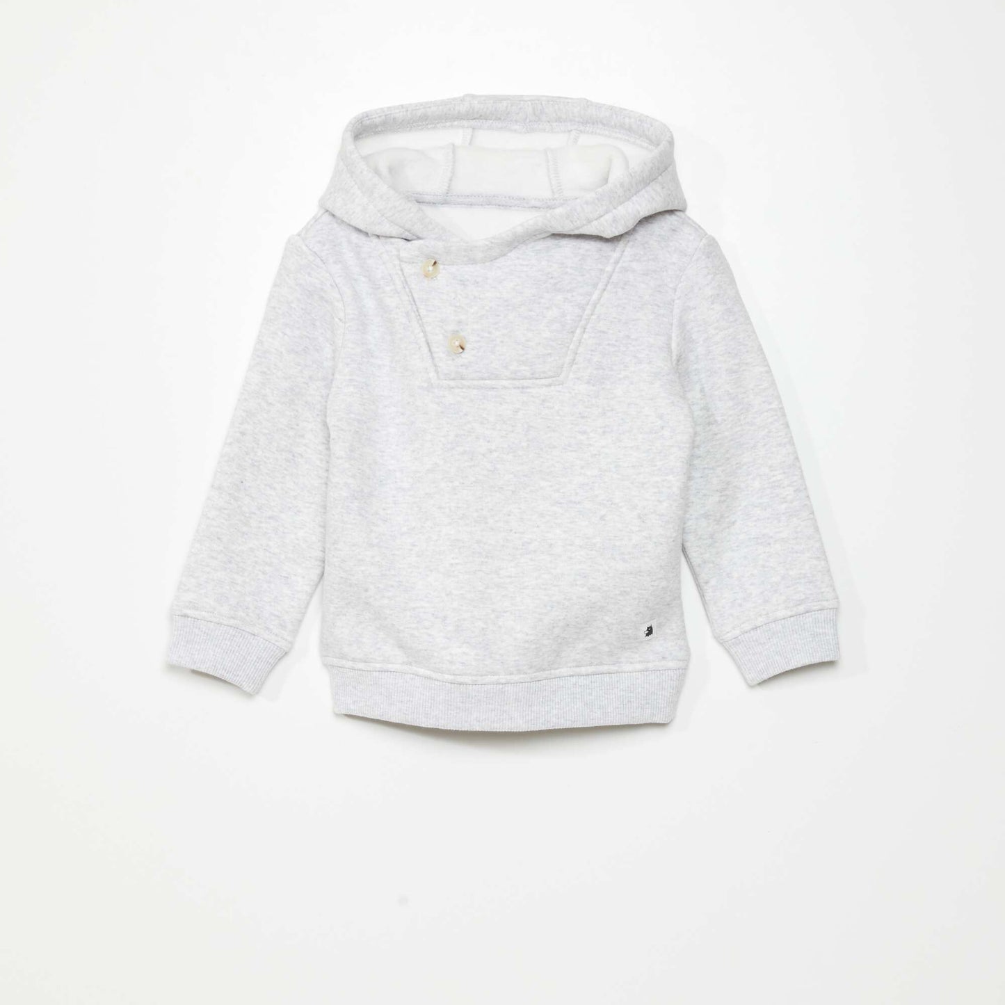 Sweat capuche - Toujours + de douceur Gris