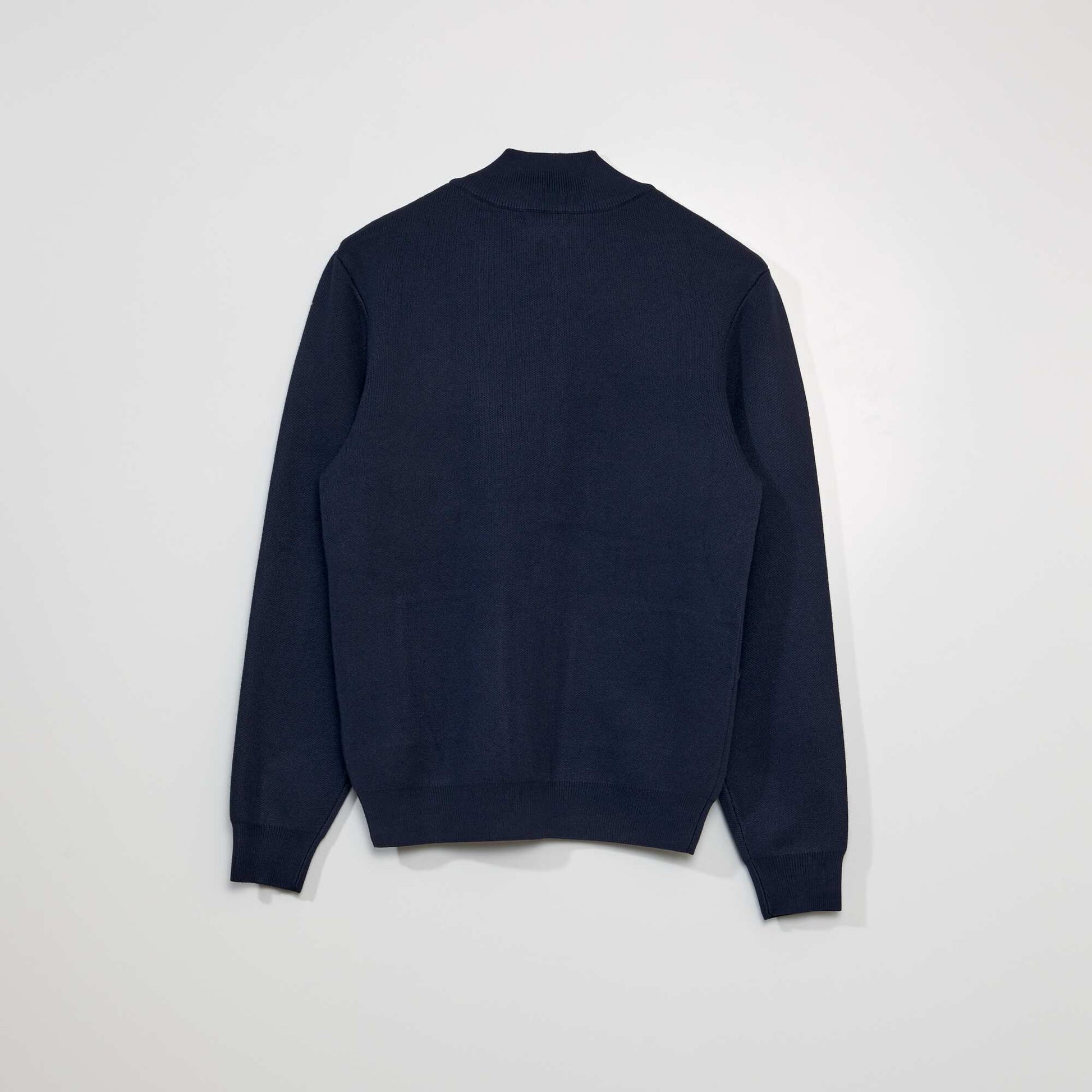 Gilet col montant Bleu marine