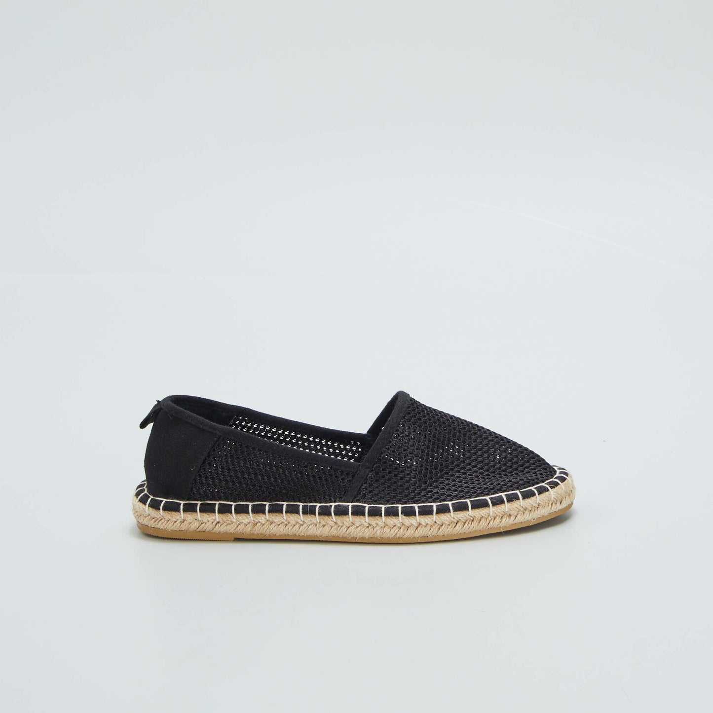 Espadrilles en jute Noir