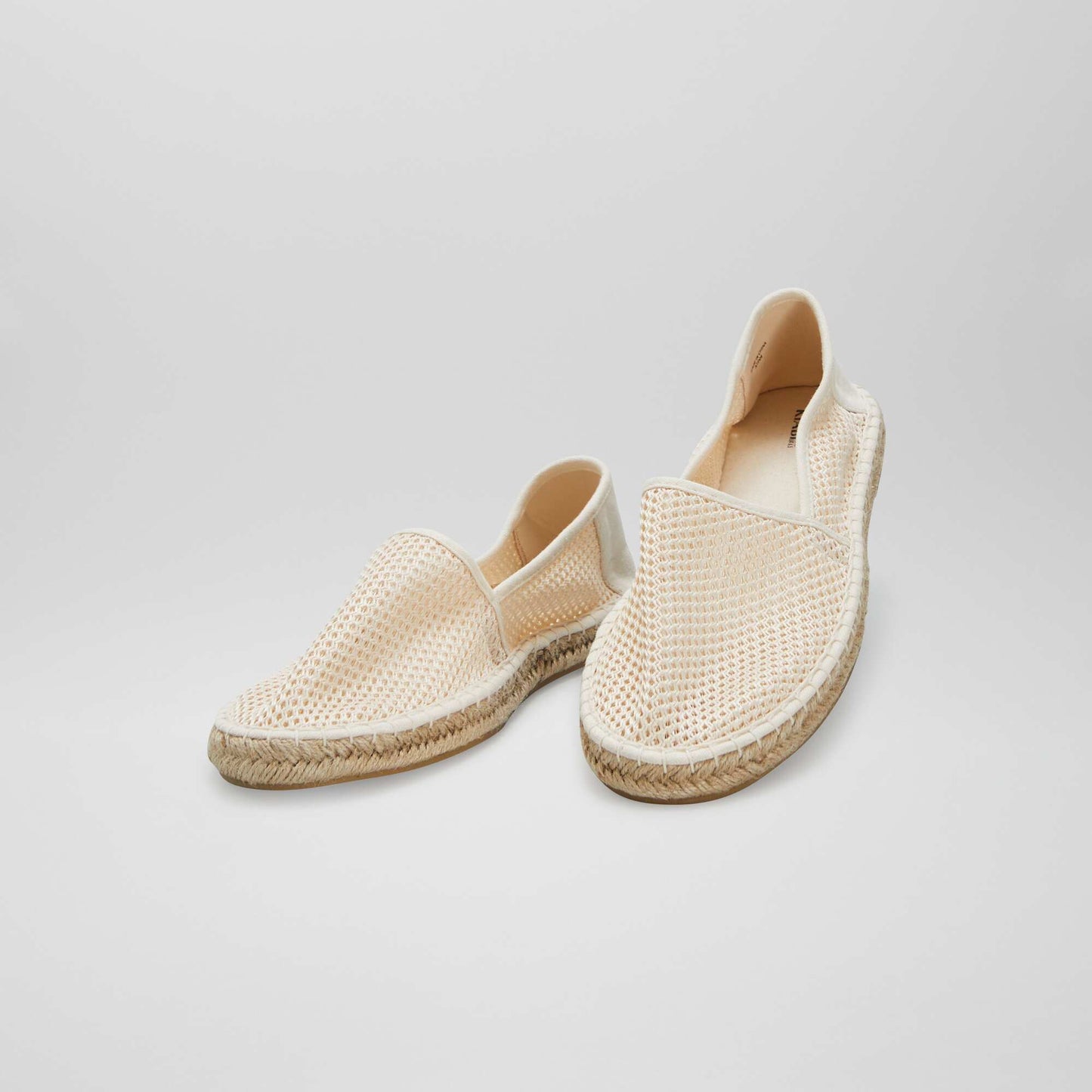 Espadrilles en jute BEIGE