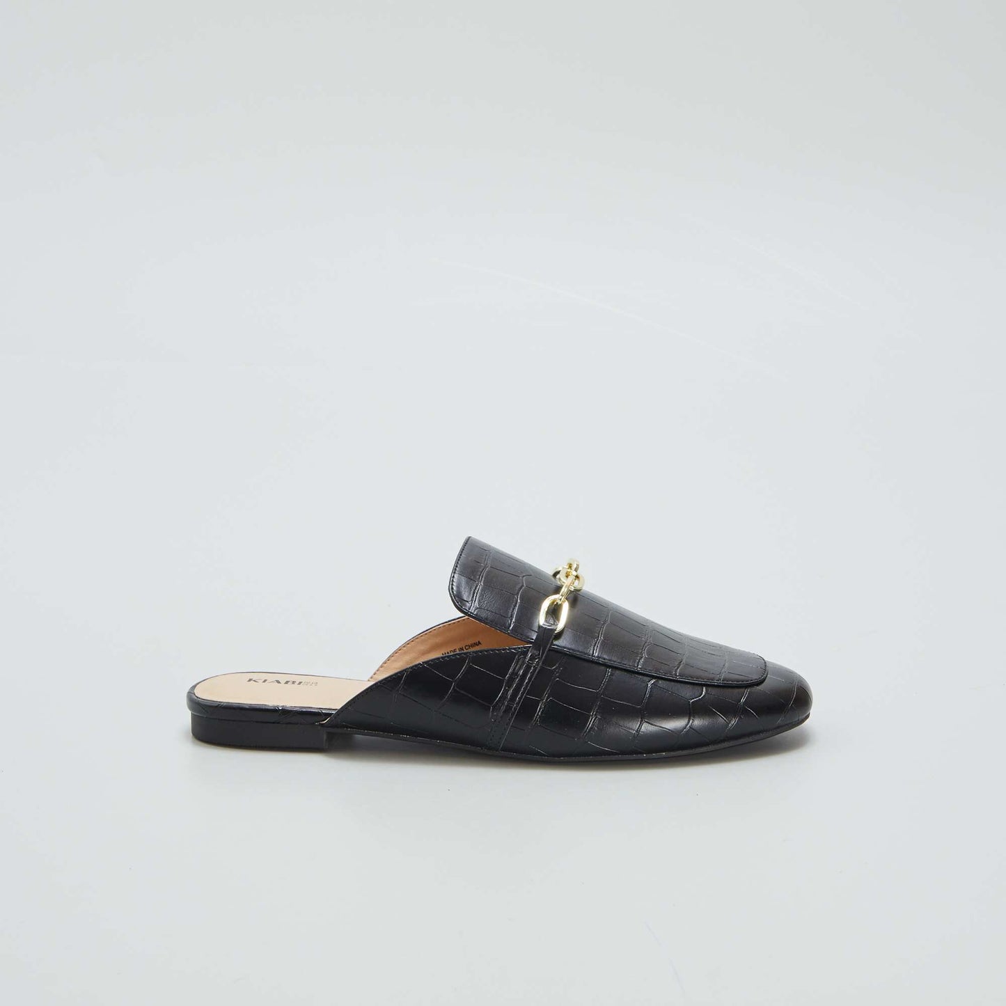 Mules mocassins Noir