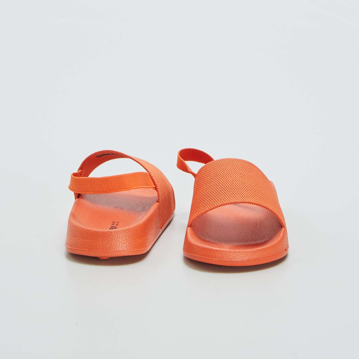 Mules de plage Orange