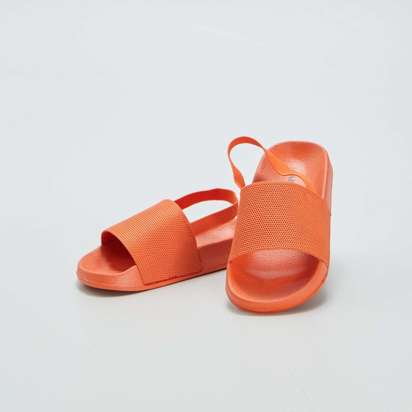 Mules de plage Orange