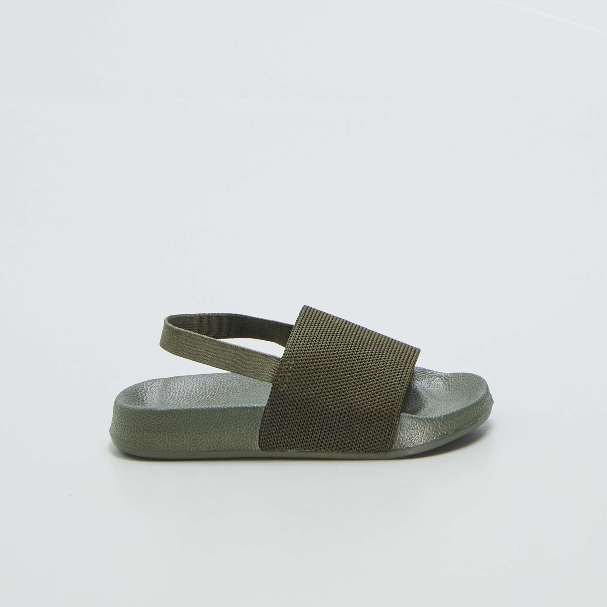 Mules de plage Kaki