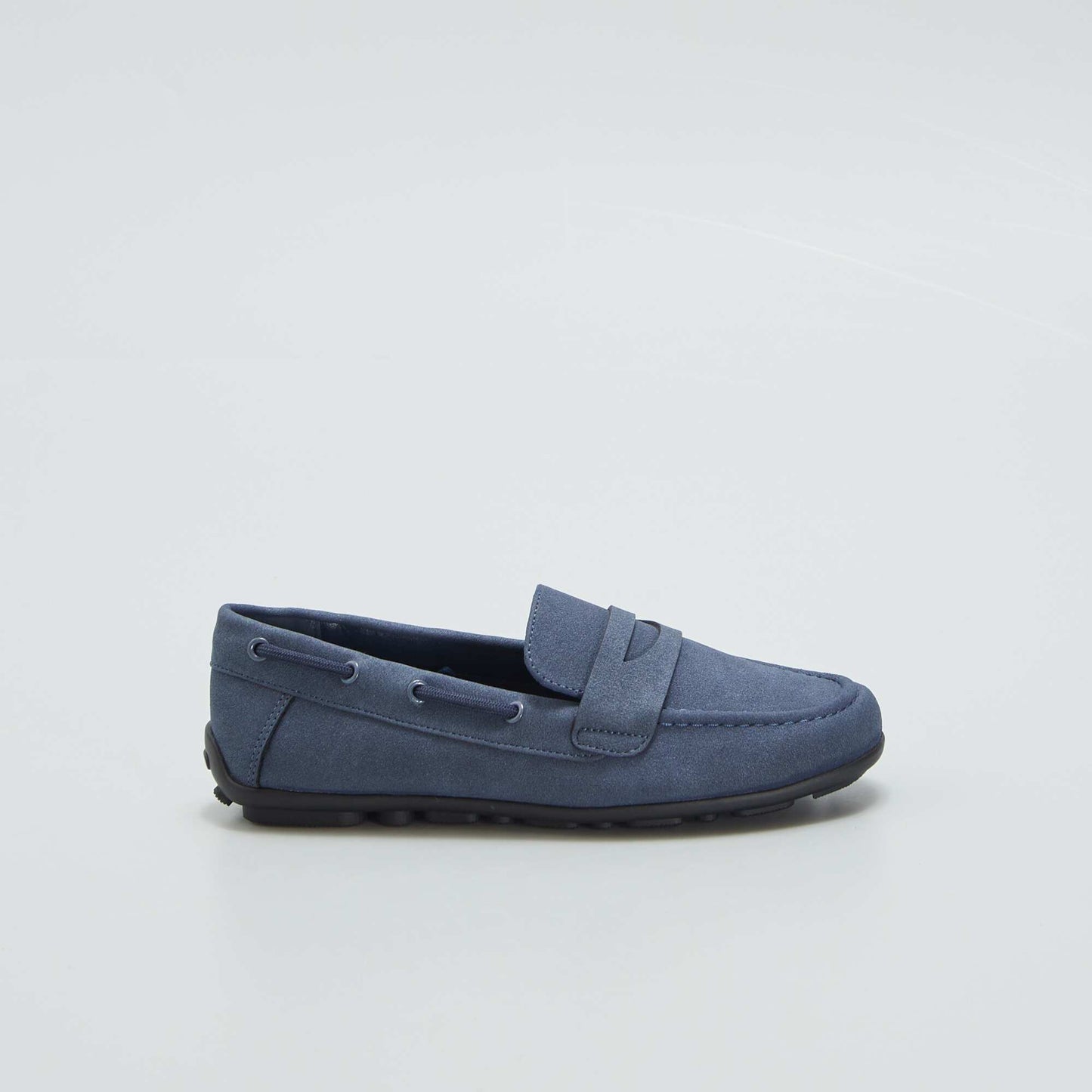 Mocassins en su dine Bleu