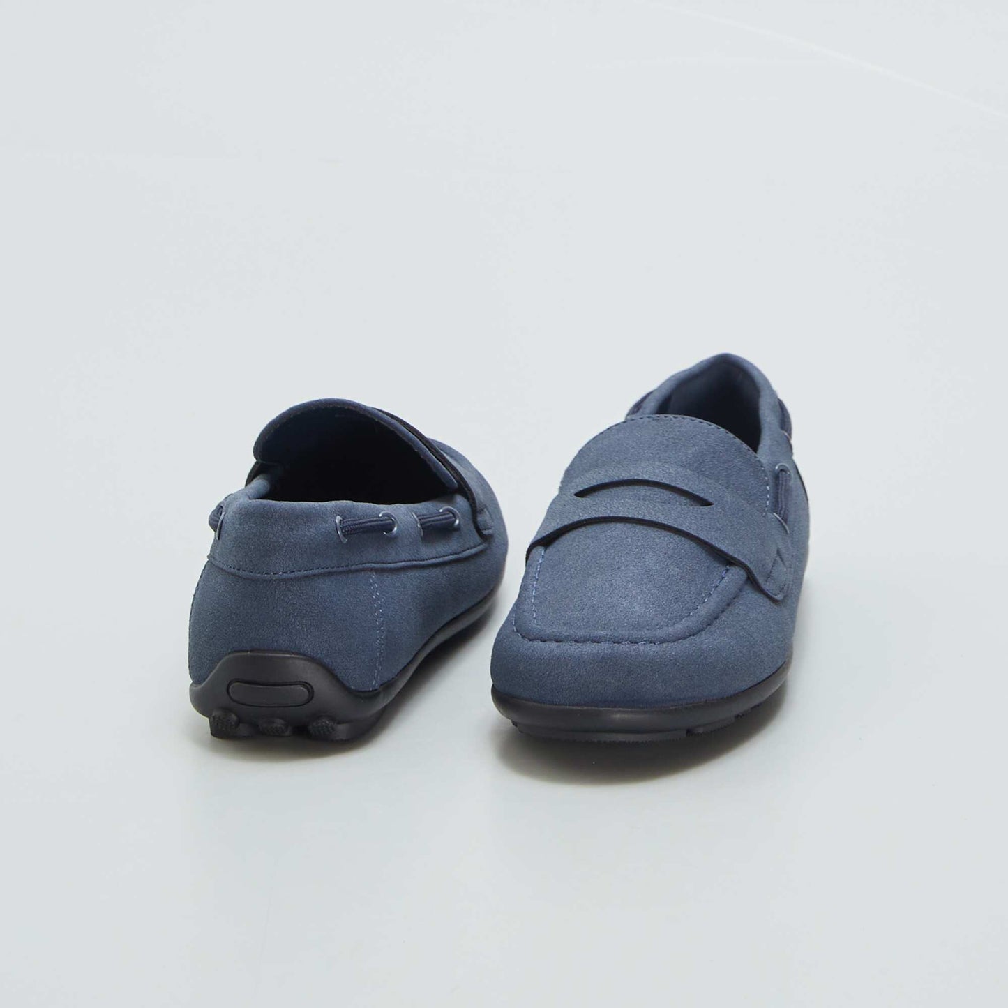 Mocassins en su dine Bleu