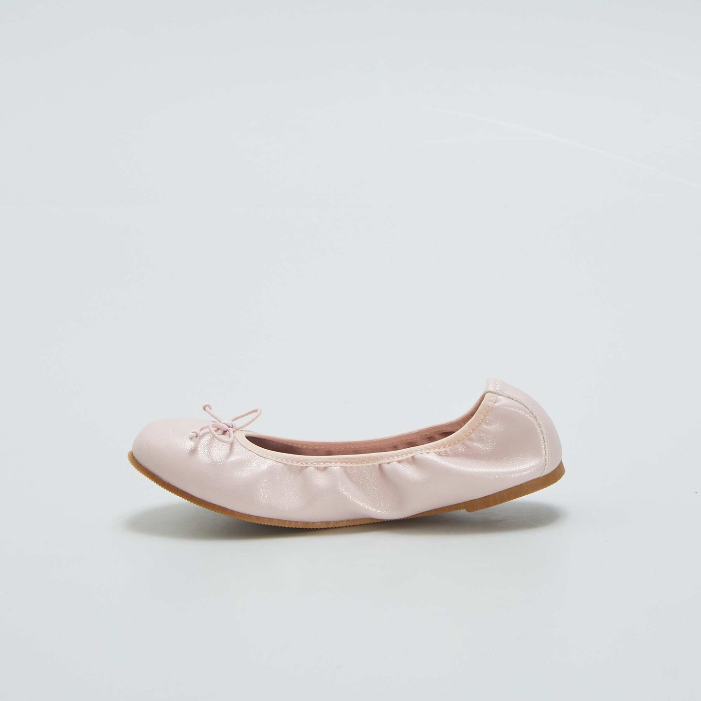 Ballerines avec n ud fantaisie Rose