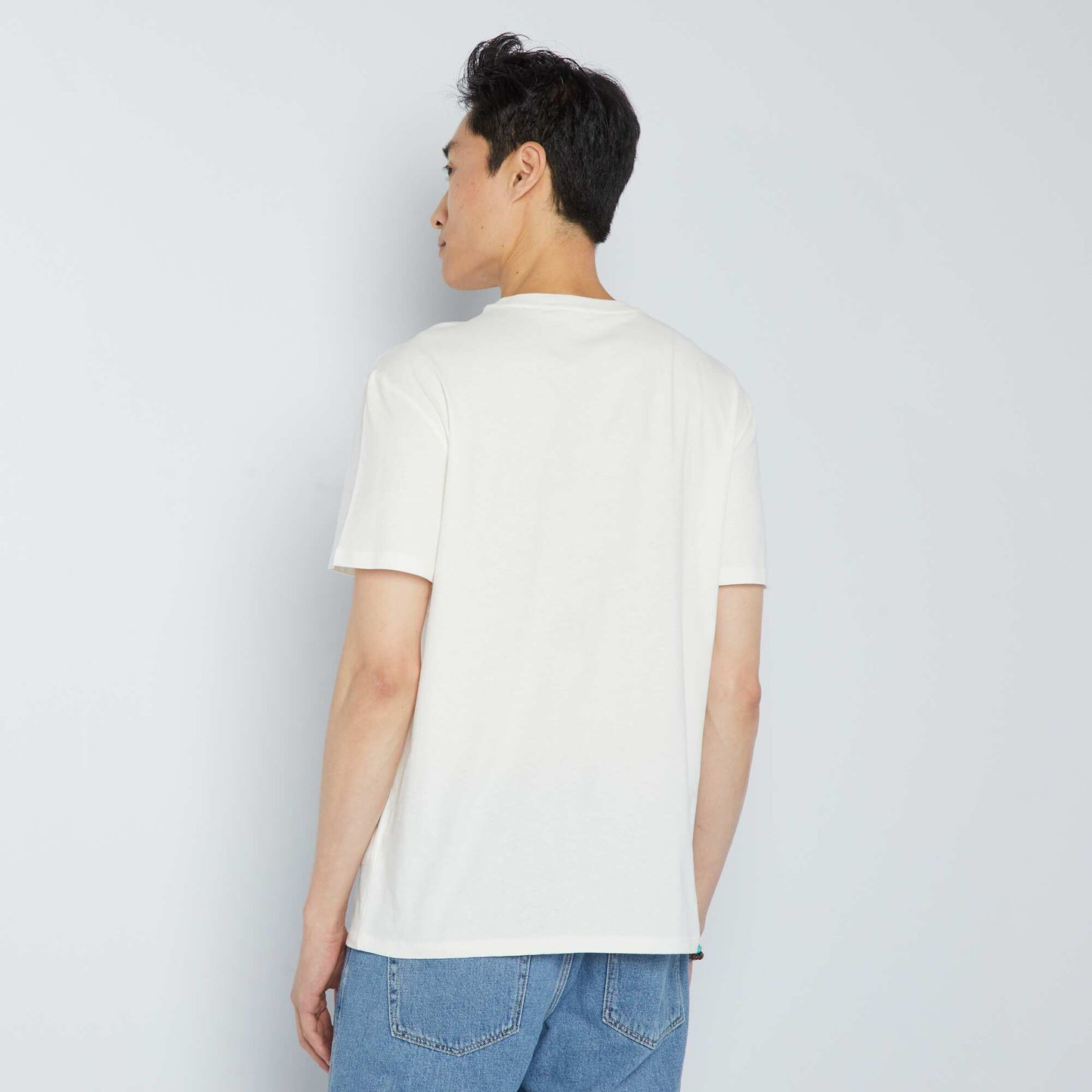 T-shirt California blanc