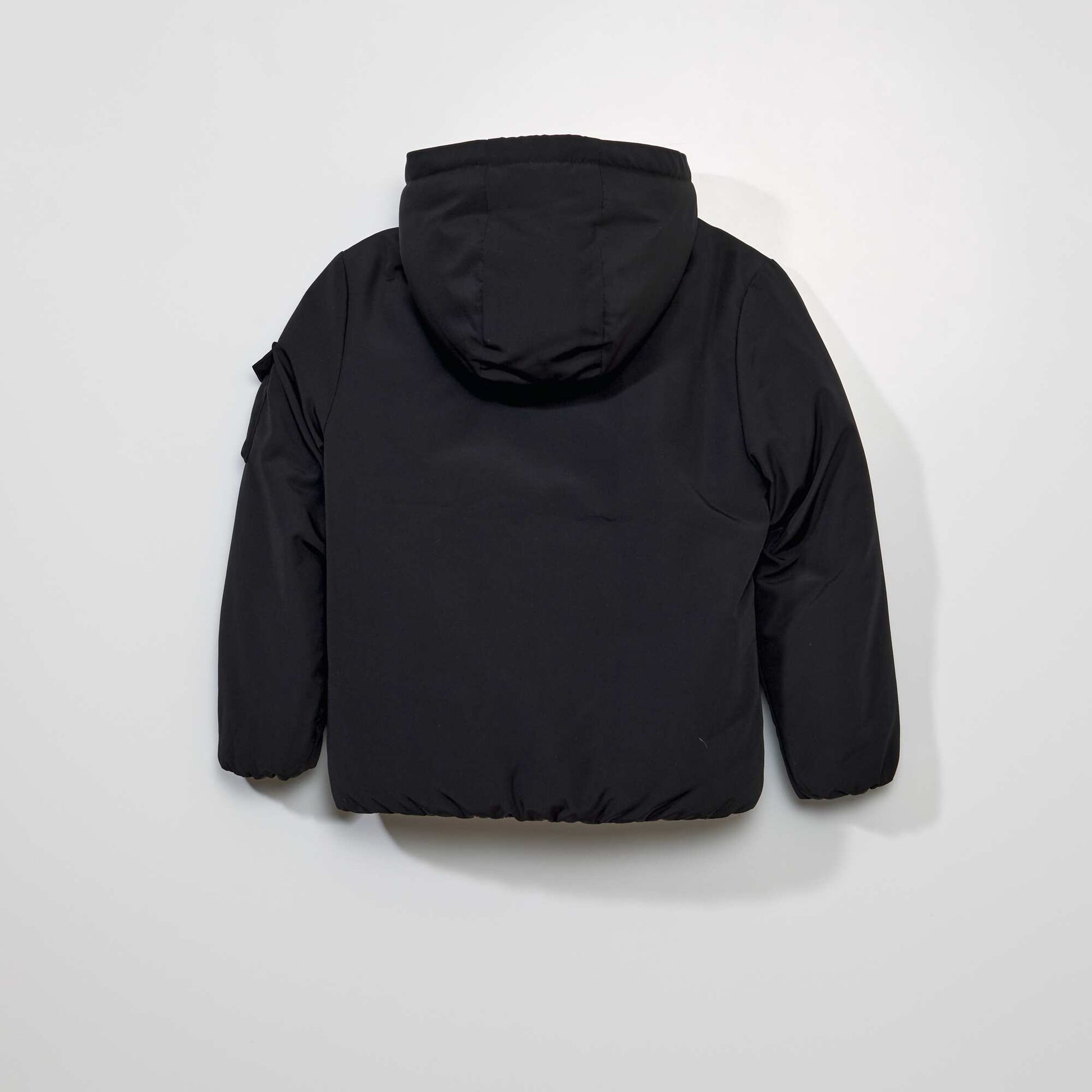 Blouson capuche noir