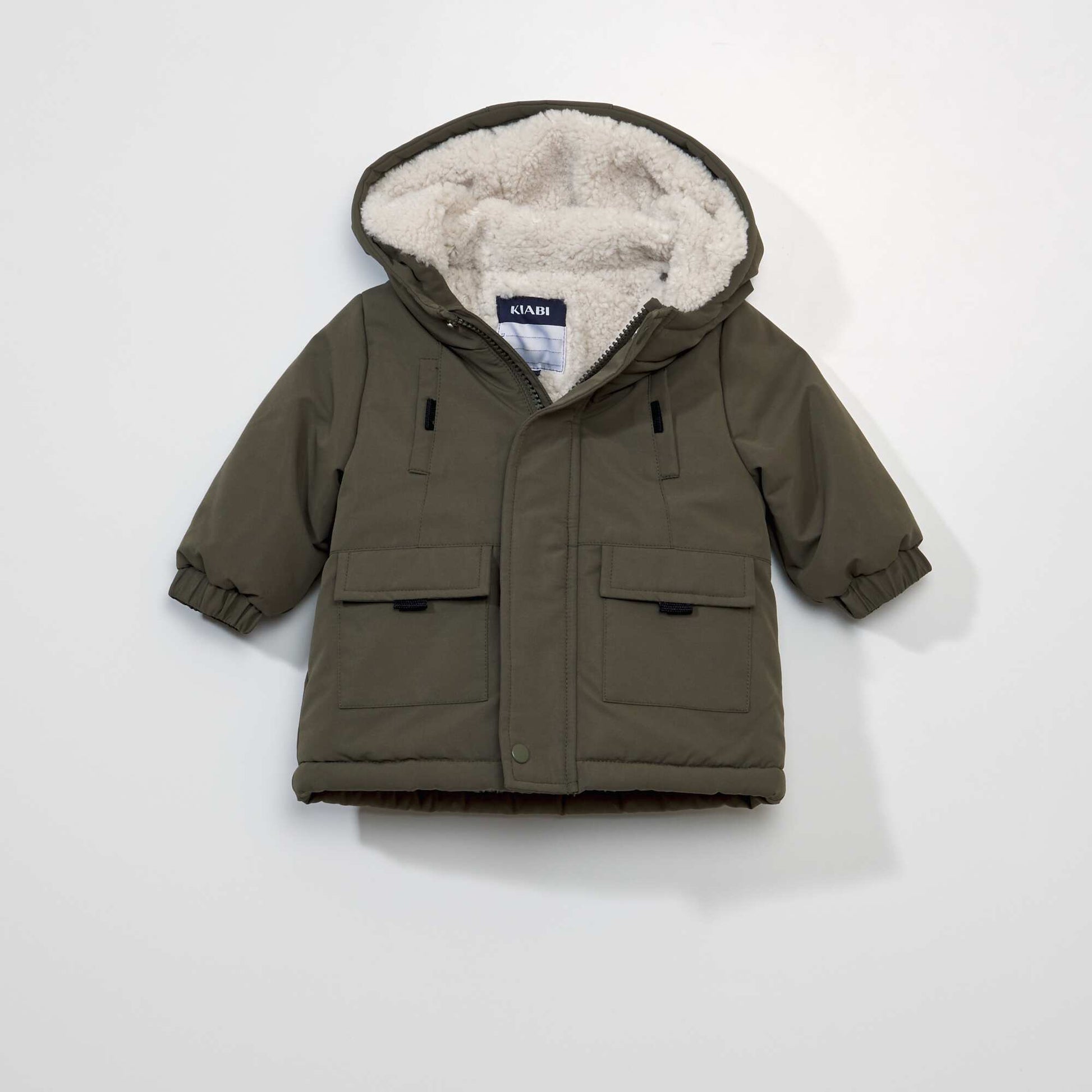 Parka capuche Kaki