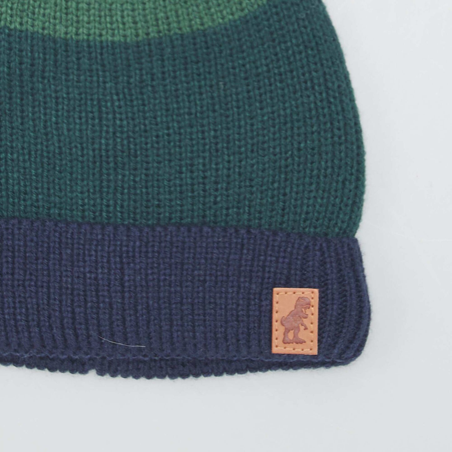 Ensemble bonnet + snood - 2 pi ces Vert/bleu