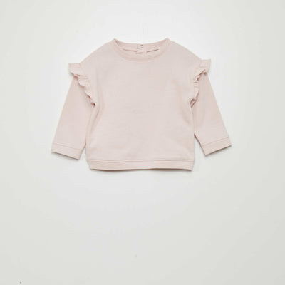 Sweat en french terry Rose