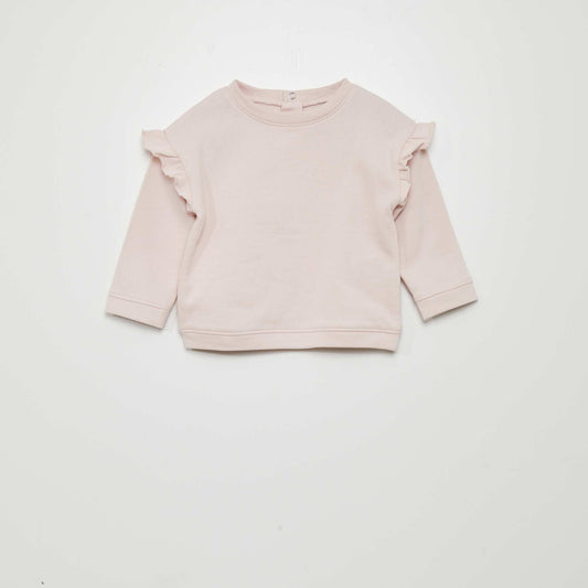 Sweat en french terry Rose