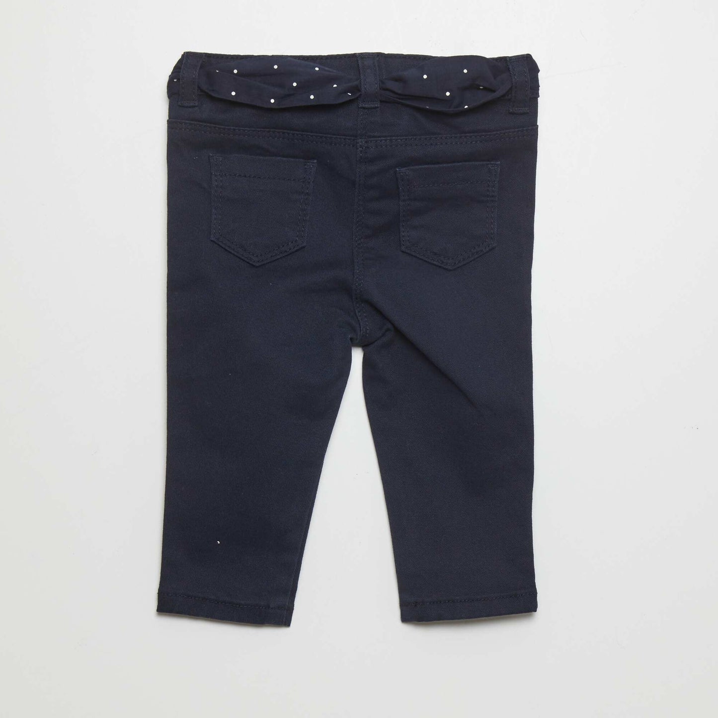 Pantalon slim Bleu marine