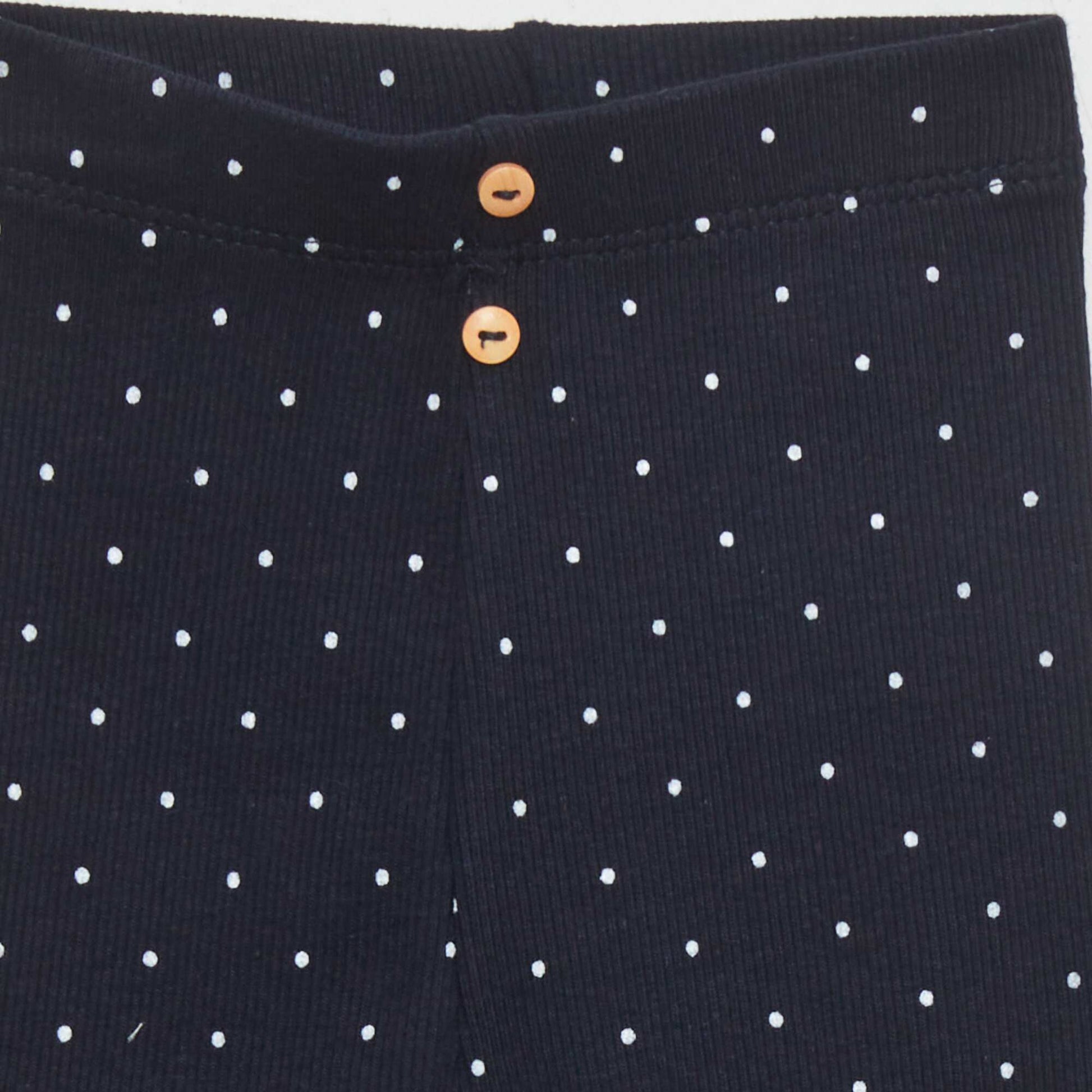Legging long motif Marine