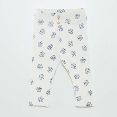 Legging long motif Margueritte
