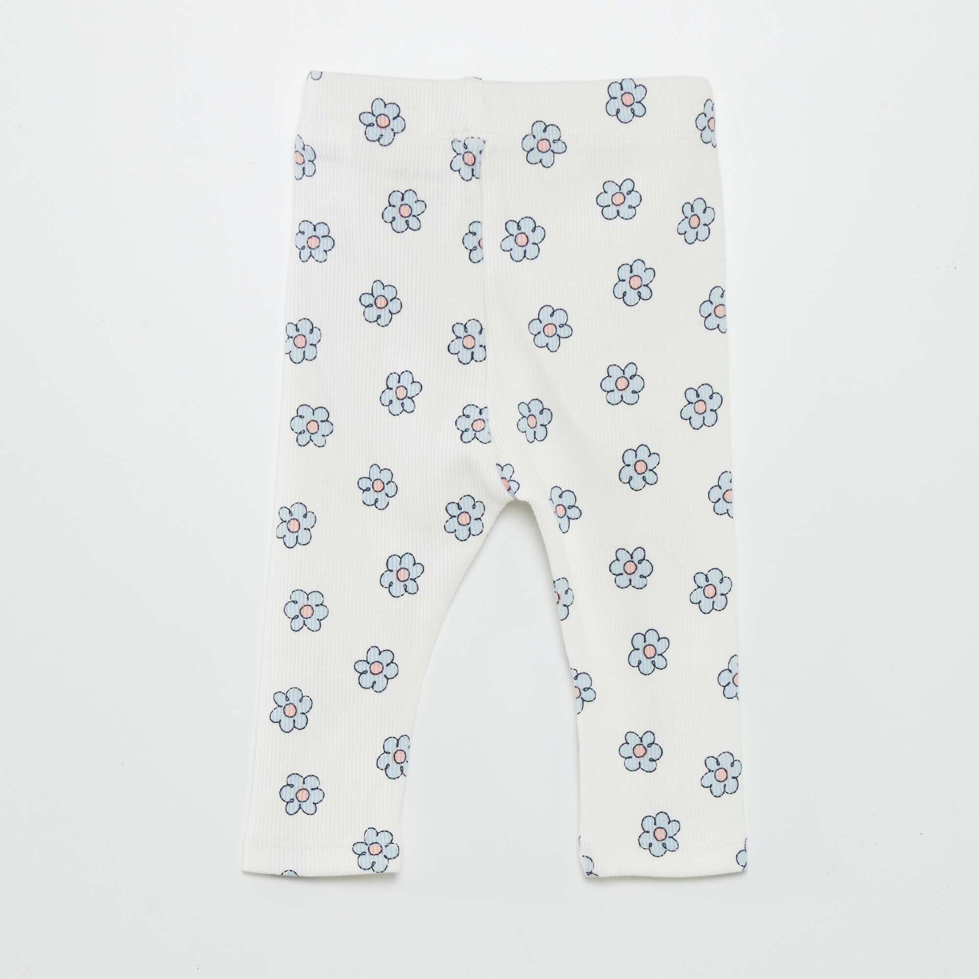 Legging long motif Margueritte
