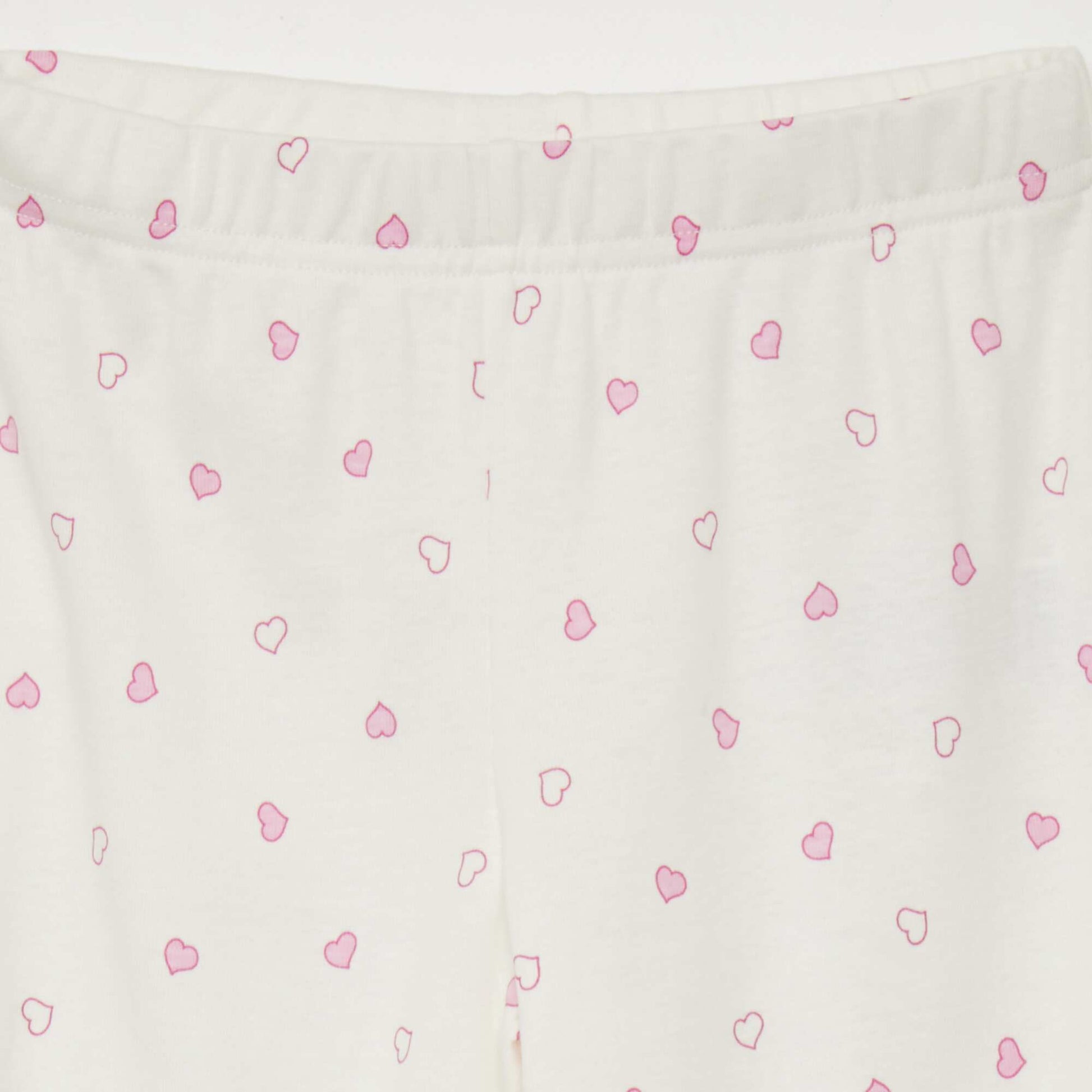 Pyjama long - imprim fraises - 2 pi ces Bleu