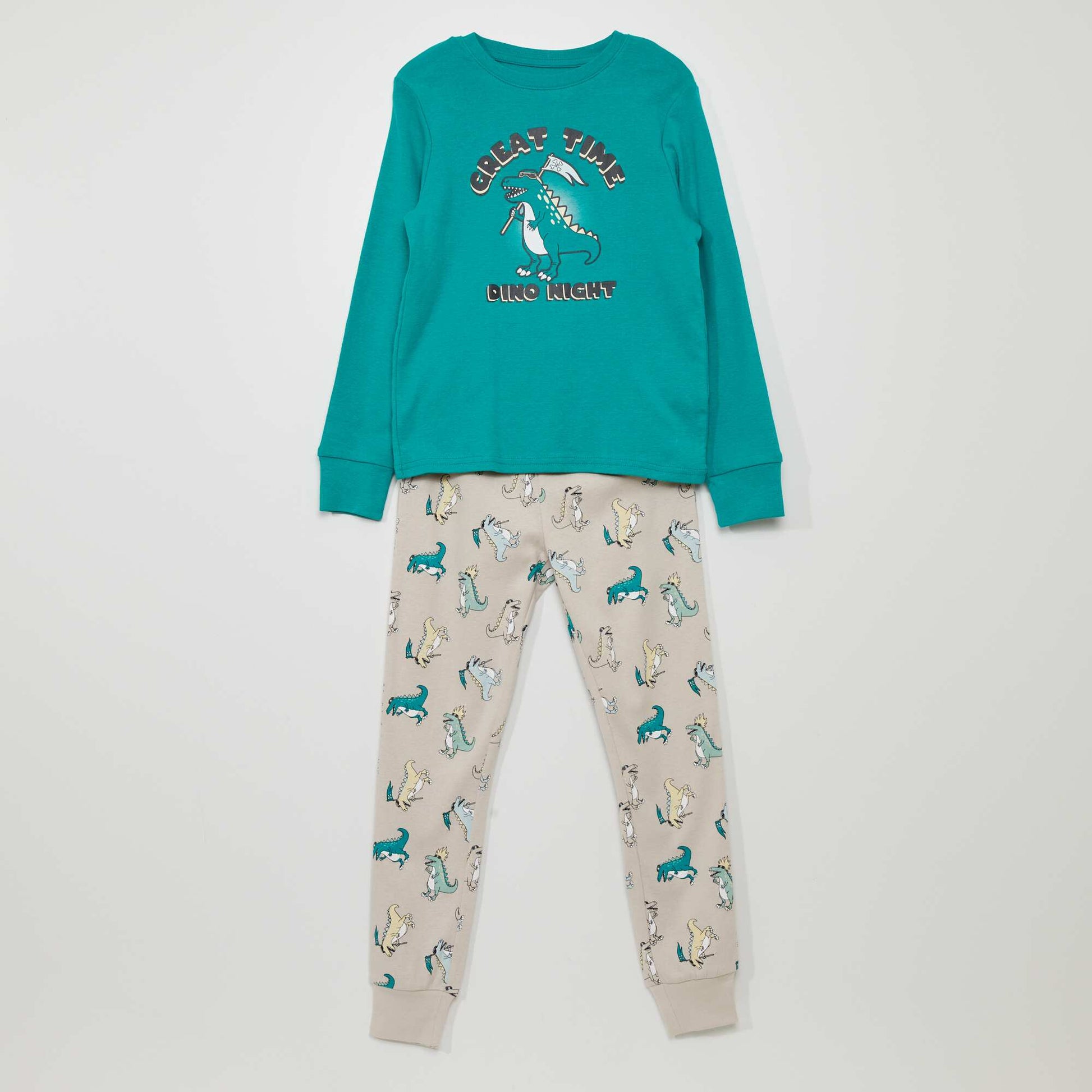 Ensemble pyjama t-shirt + pantalon - 2 pi ces Vert