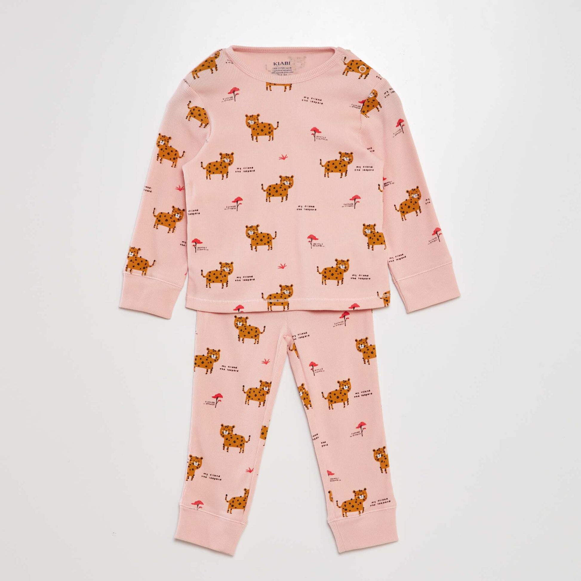 Ensemble pyjama c tel - 2 pi ces Rose