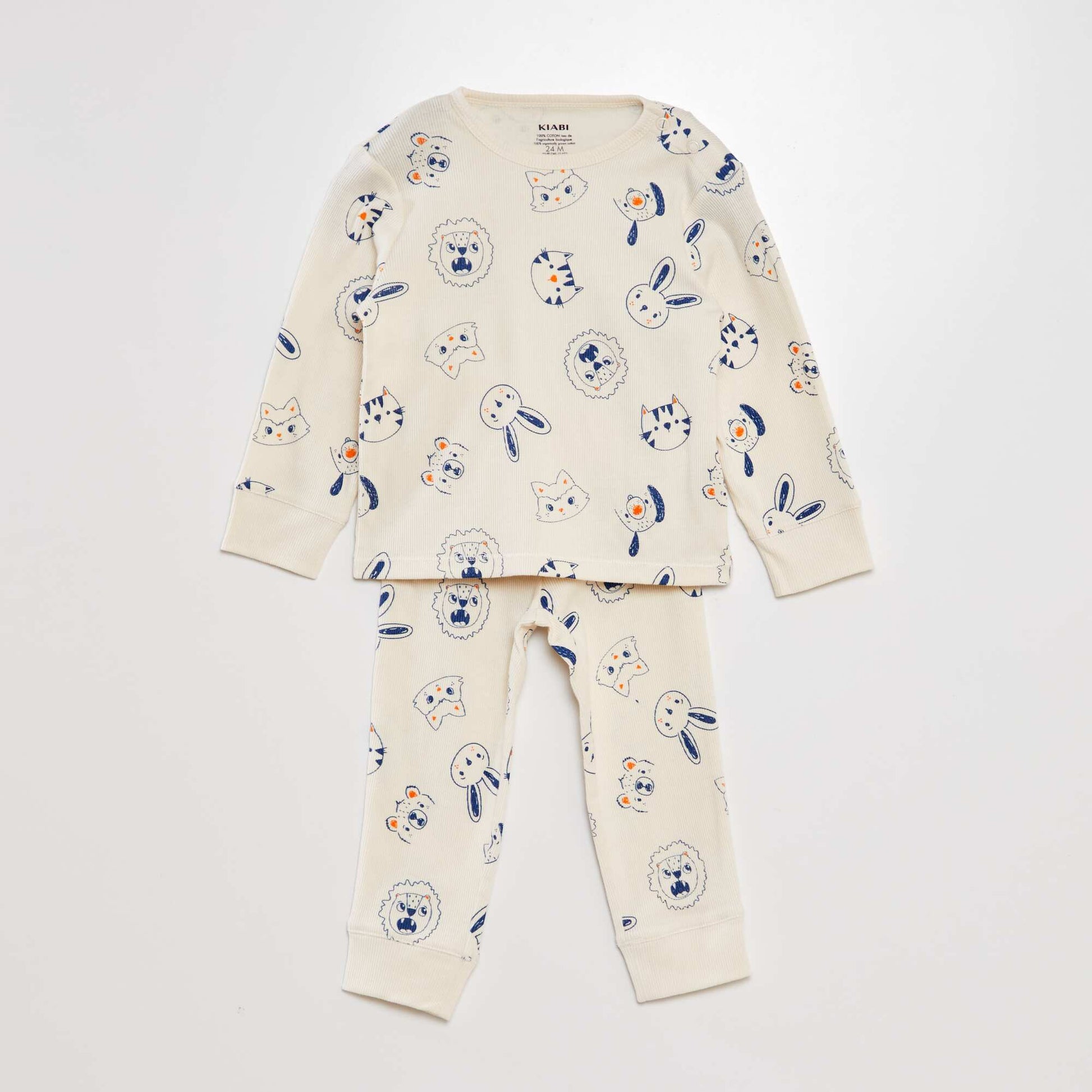 Ensemble pyjama c tel - 2 pi ces Blanc