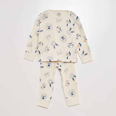 Ensemble pyjama c tel - 2 pi ces Blanc