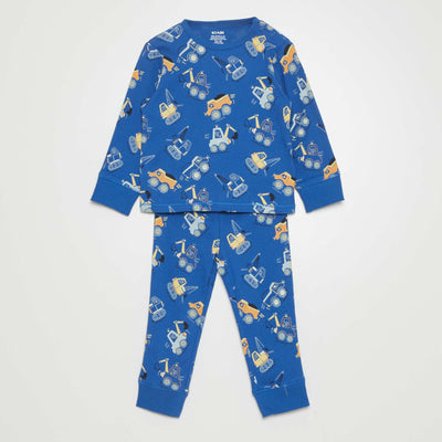 Ensemble pyjama c tel - 2 pi ces Bleu
