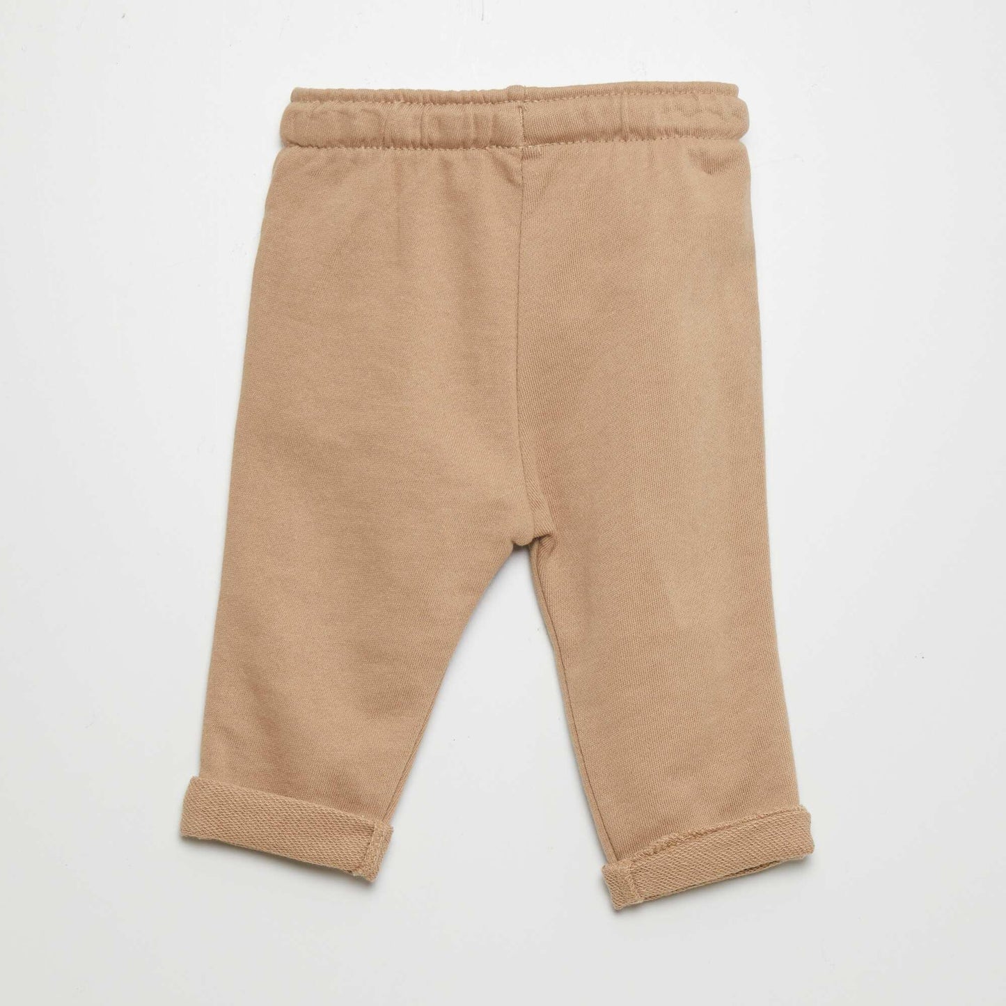 Pantalon jogging en french terry Beige