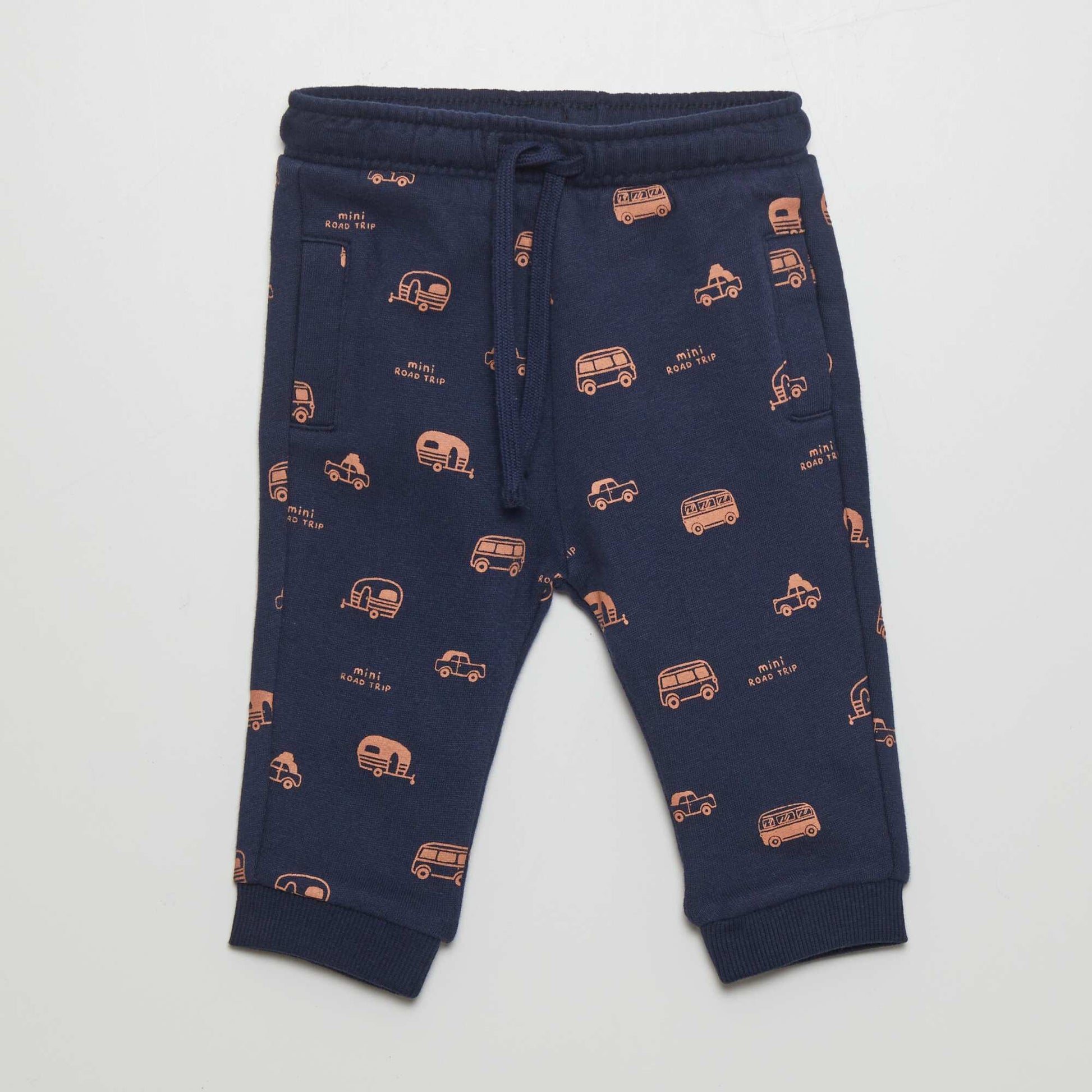 Pantalon de jogging motif Marine