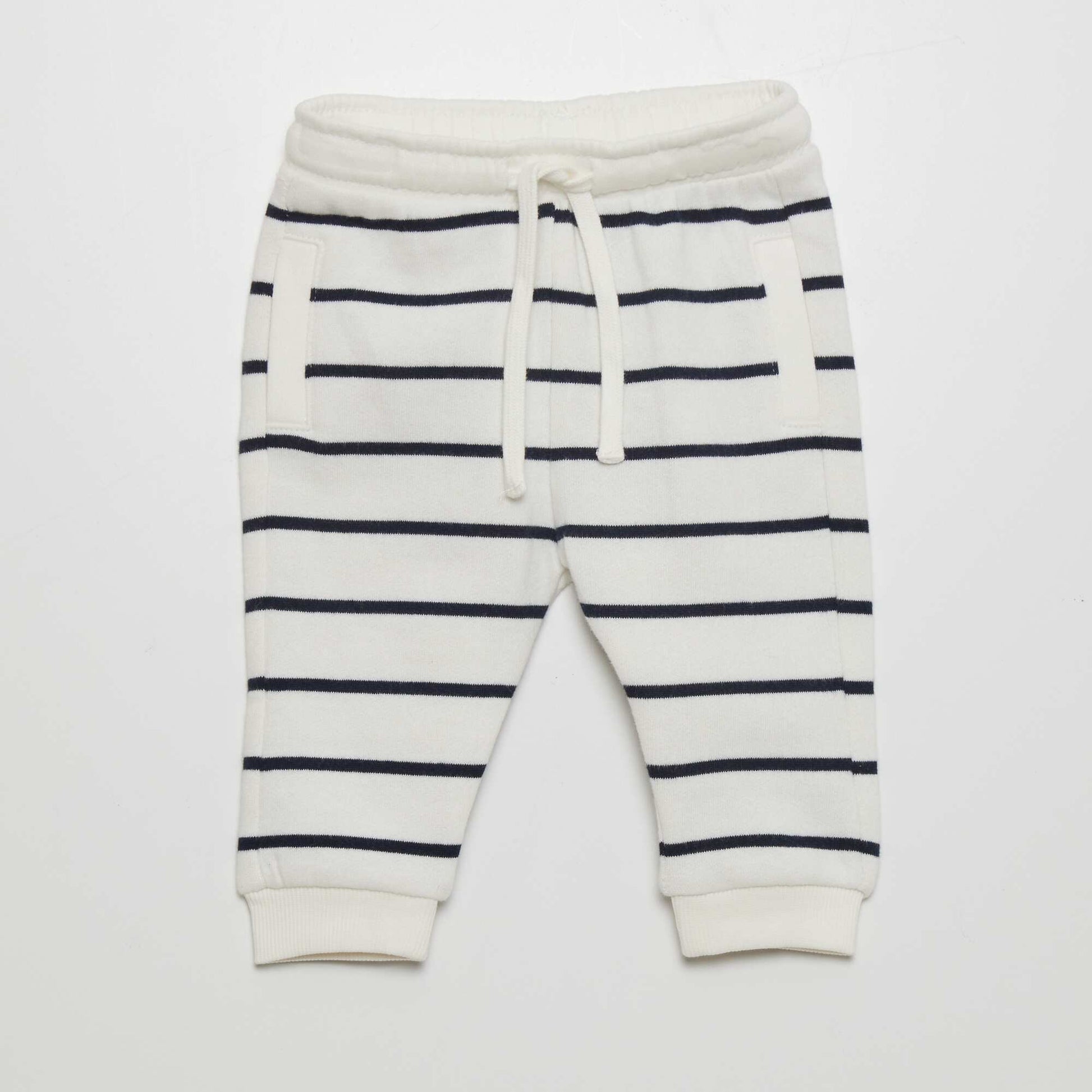 Pantalon de jogging motif Blanc