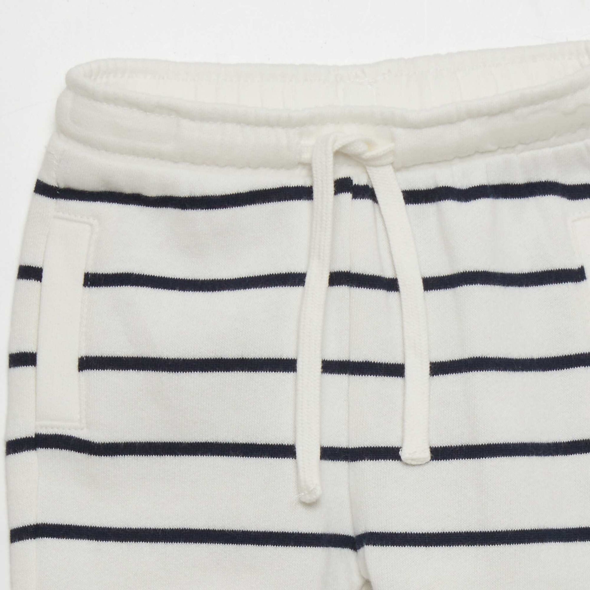 Pantalon de jogging motif Blanc