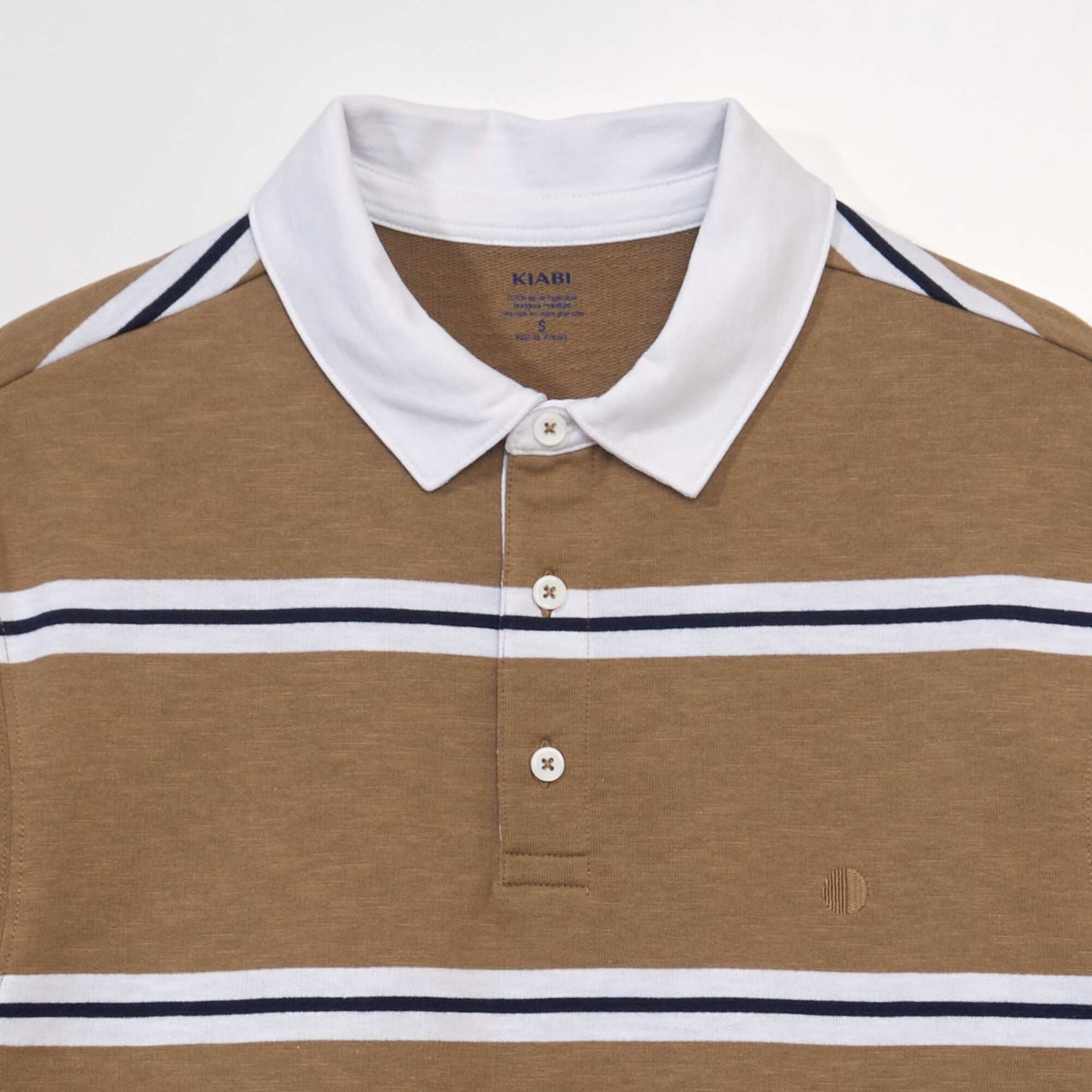 Polo en jersey Beige